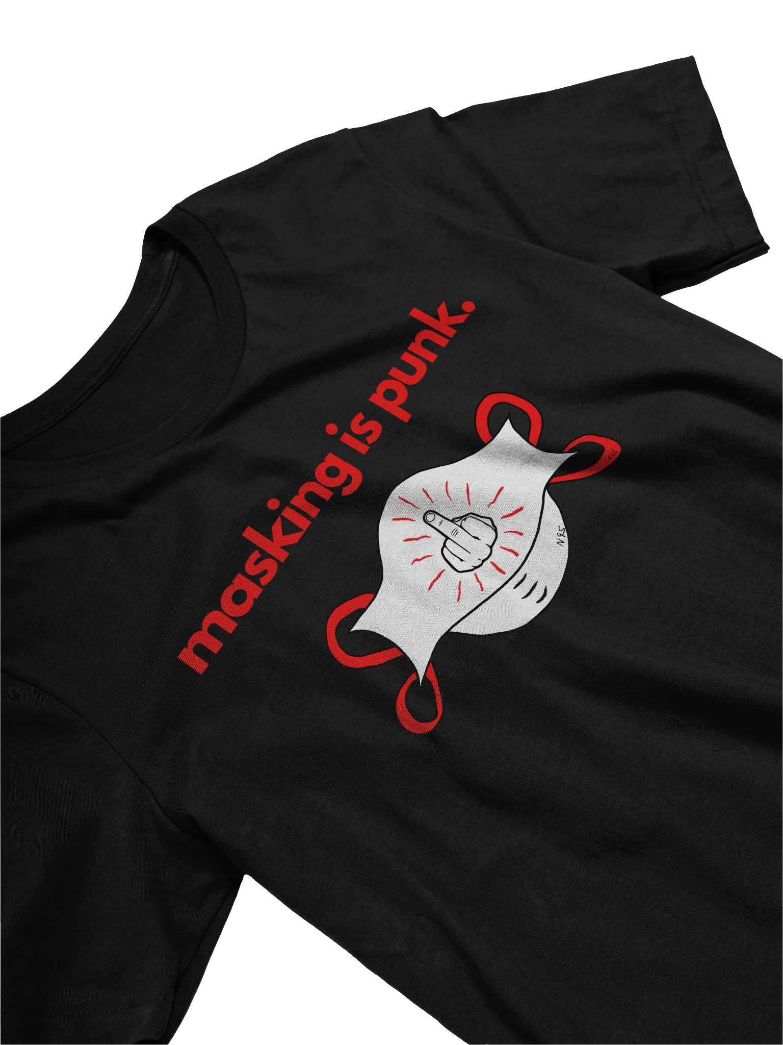 Masking Is Punk tee product image (3)