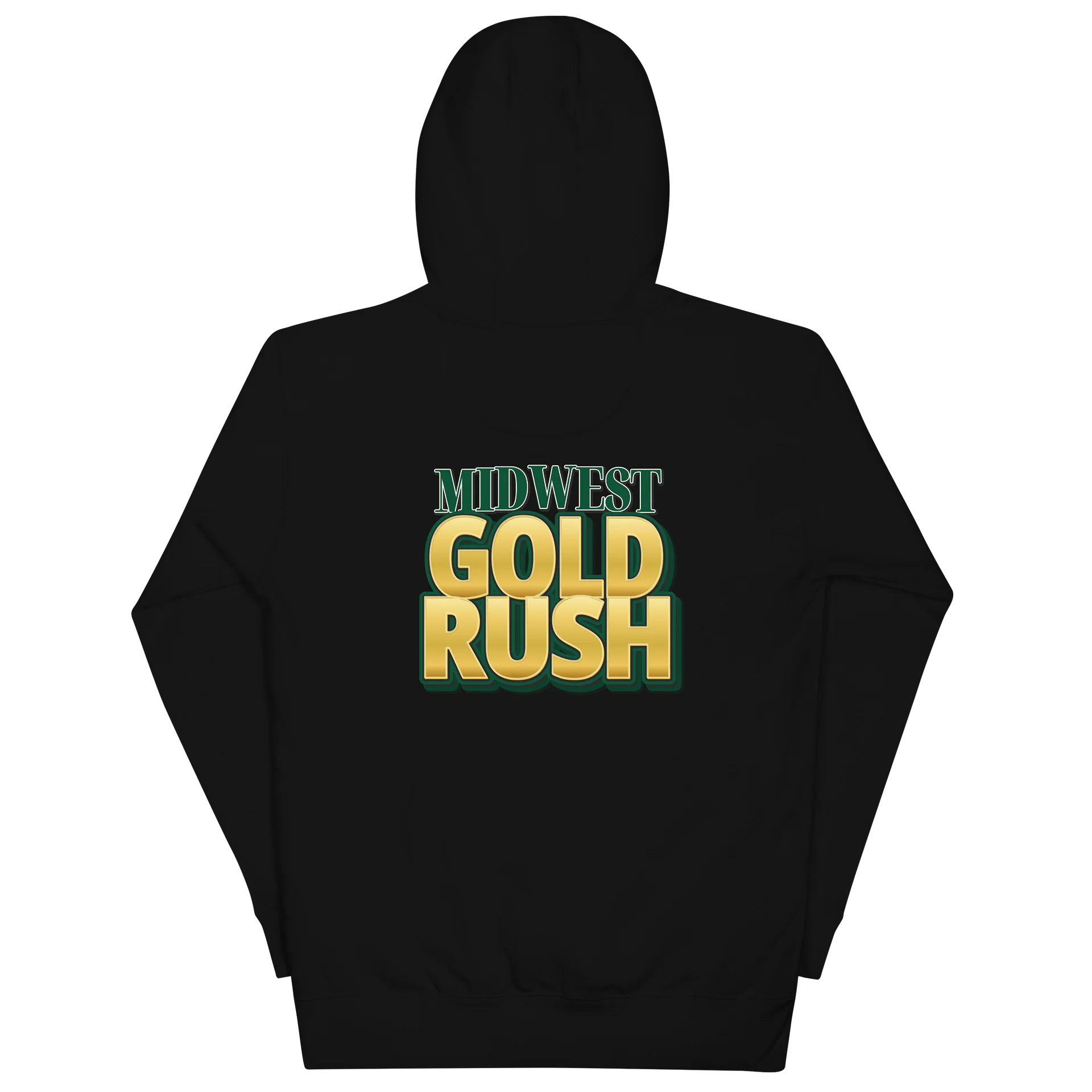 Midwest Gold Rush — Heritage Coin Hoodie | Black & Gold product image (7)
