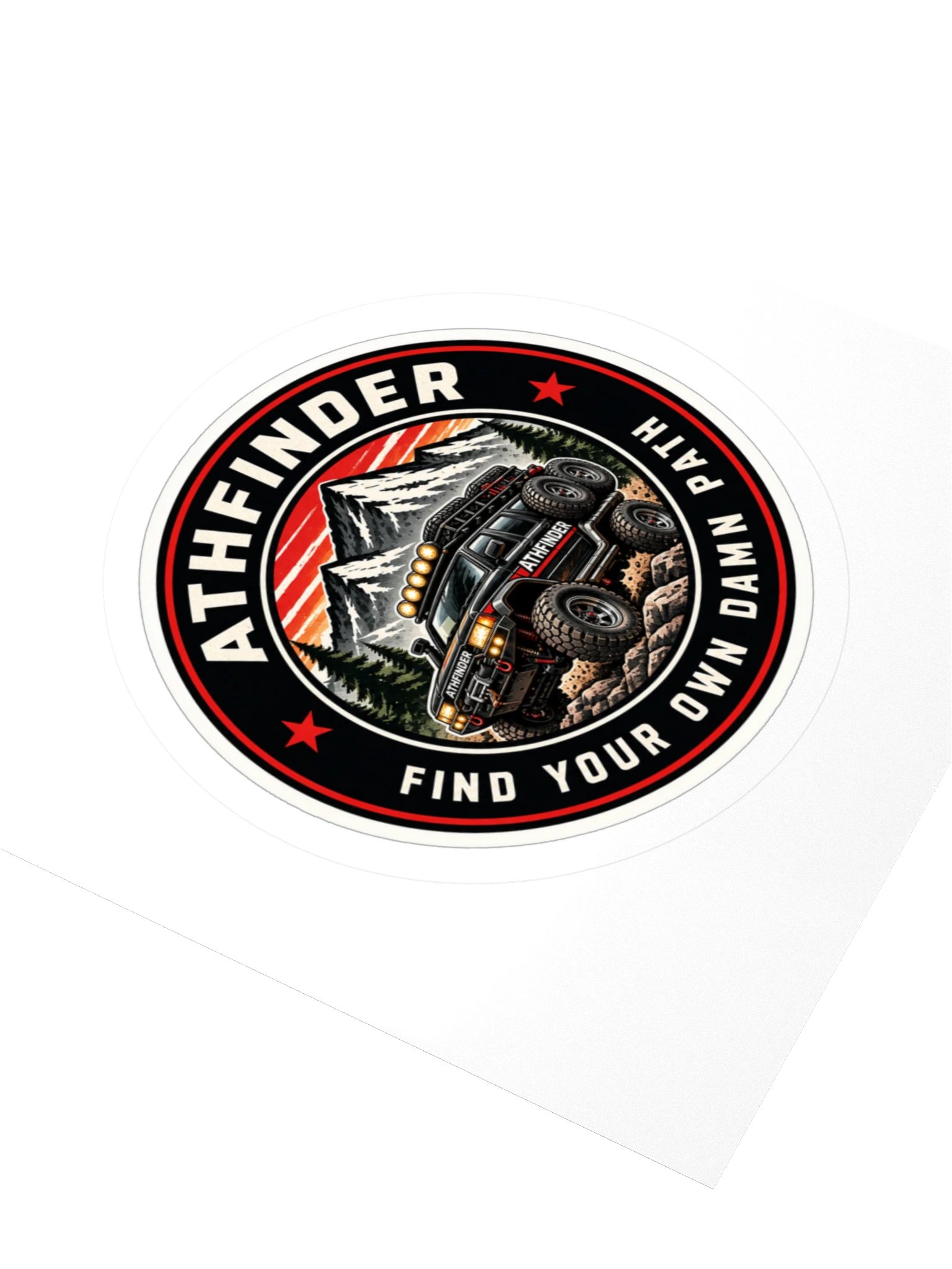 ATHFINDER Trail Badge Sticker product image (3)