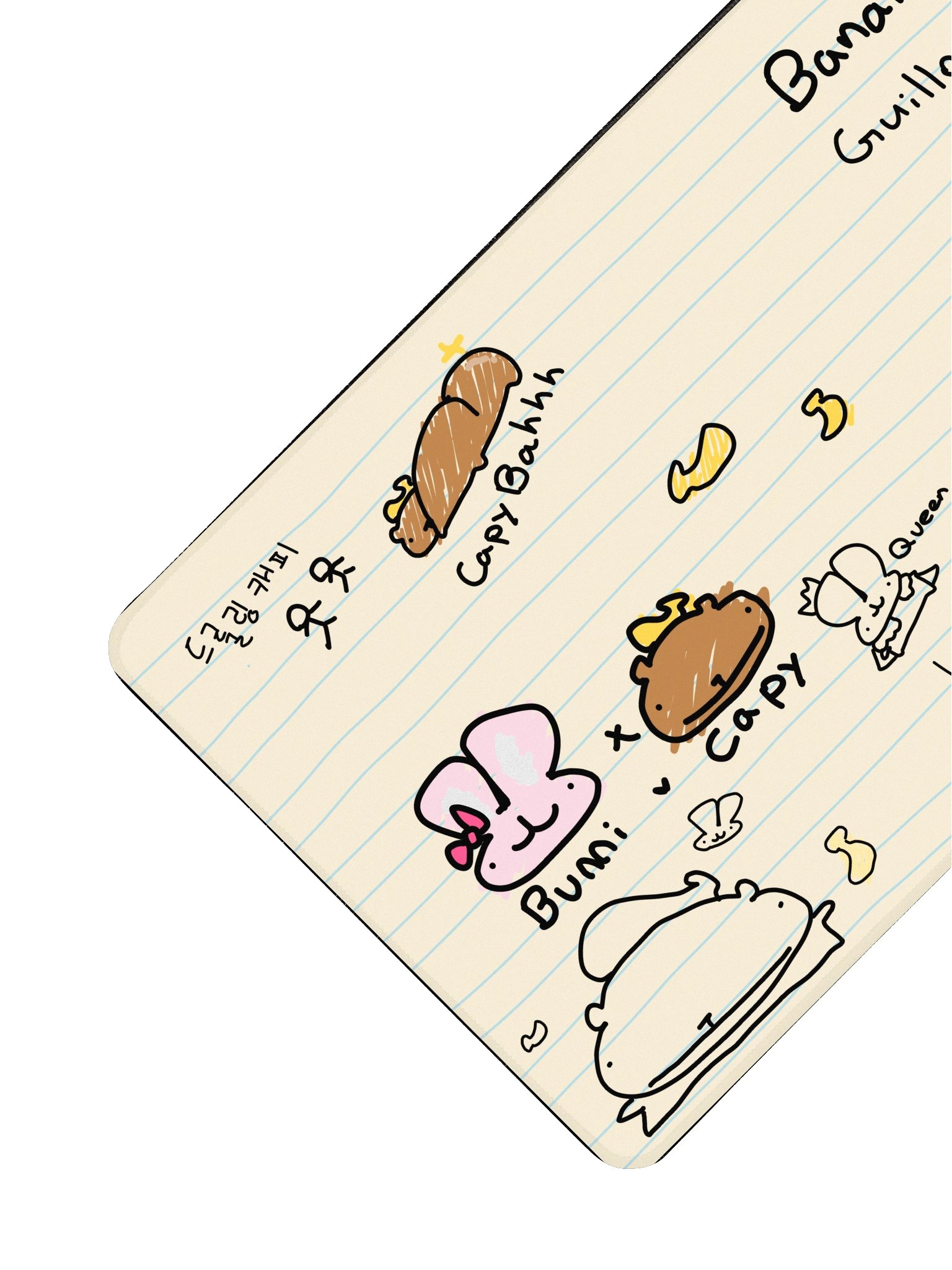Capy Notebook Desk Mousepad product image (3)
