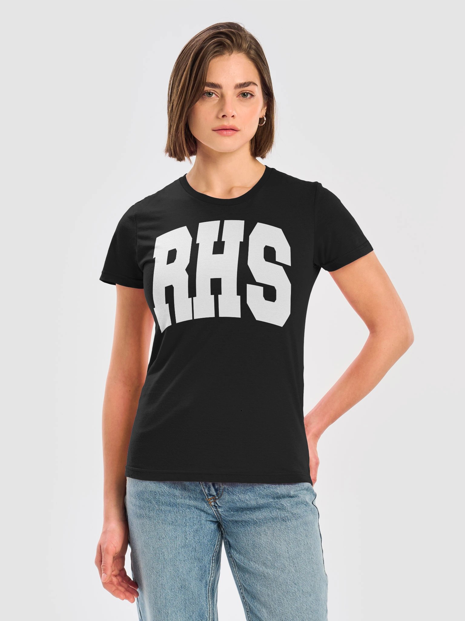 Custom Arched School Letters Women’s Soft T-Shirt product image (31)