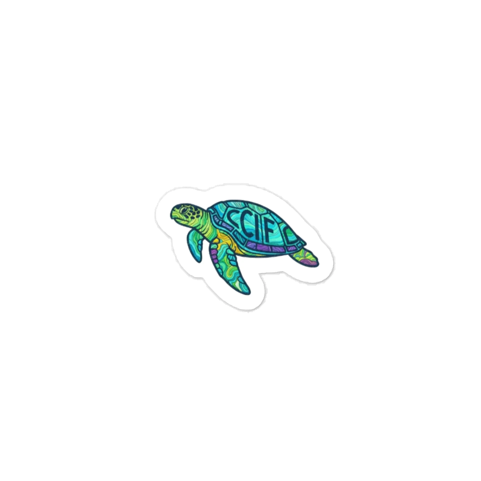 CCIF sea-turtle decal product image (1)