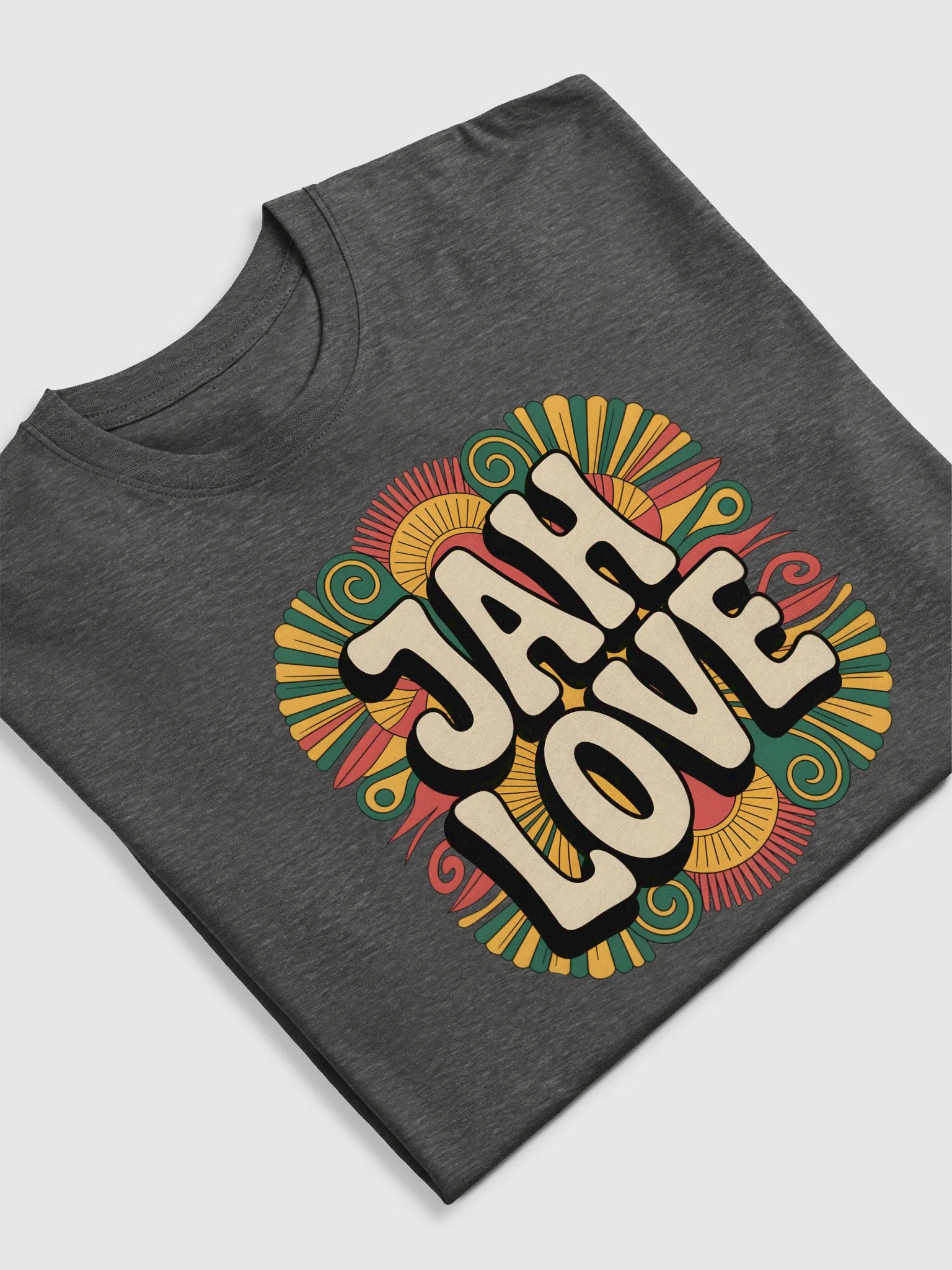 JAH LOVE Psychedelic Tee product image (9)