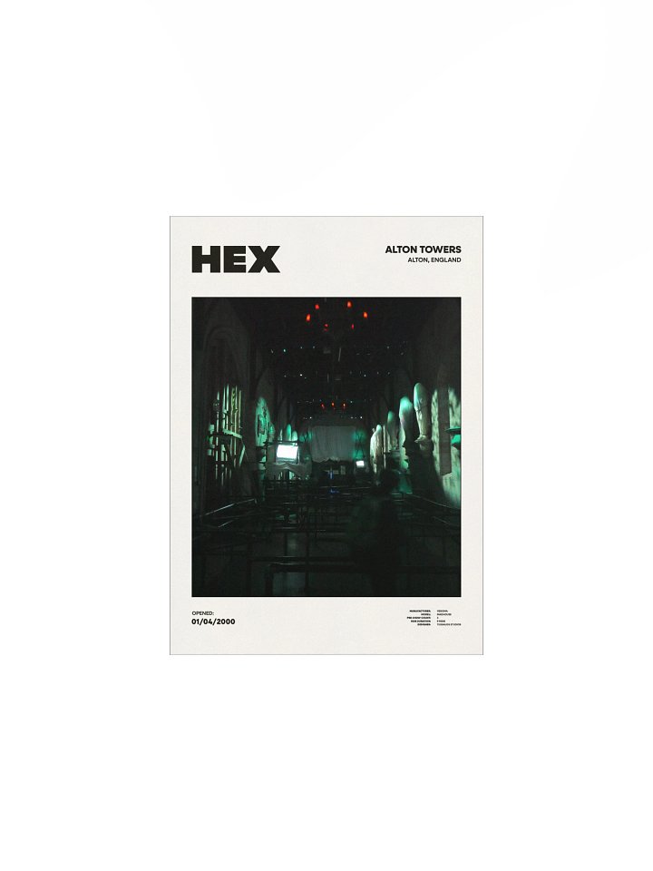Hex Queueline Premium Poster product image (1)