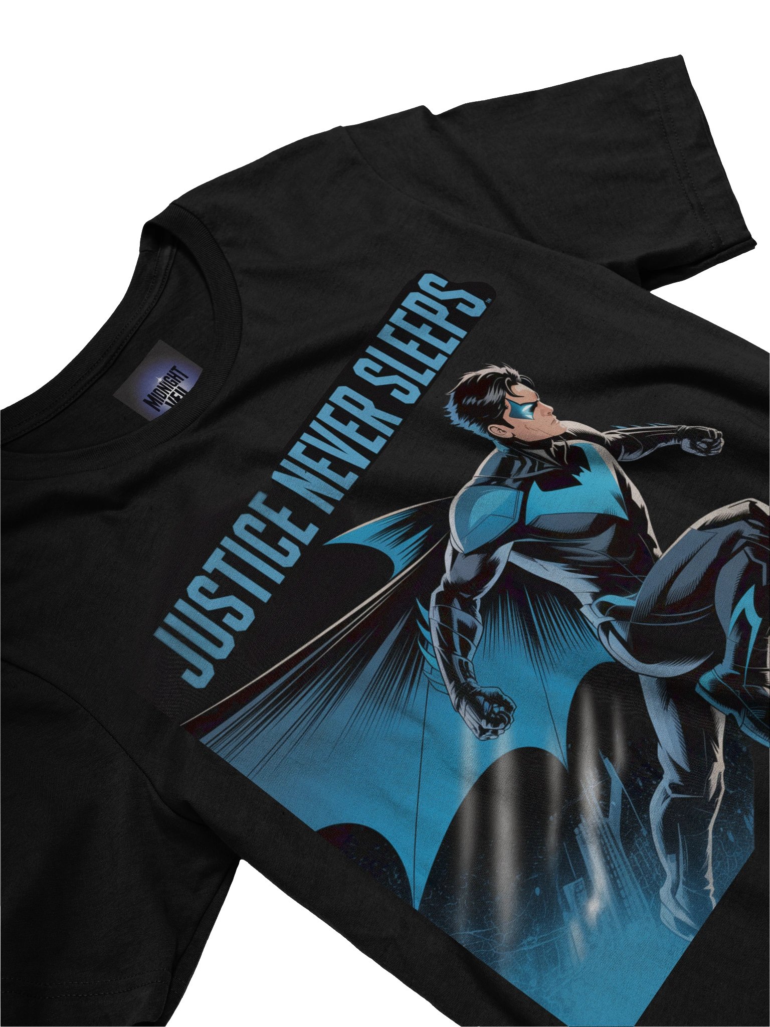 Nightwing Justice Never Sleeps Supersoft T-Shirt product image (5)