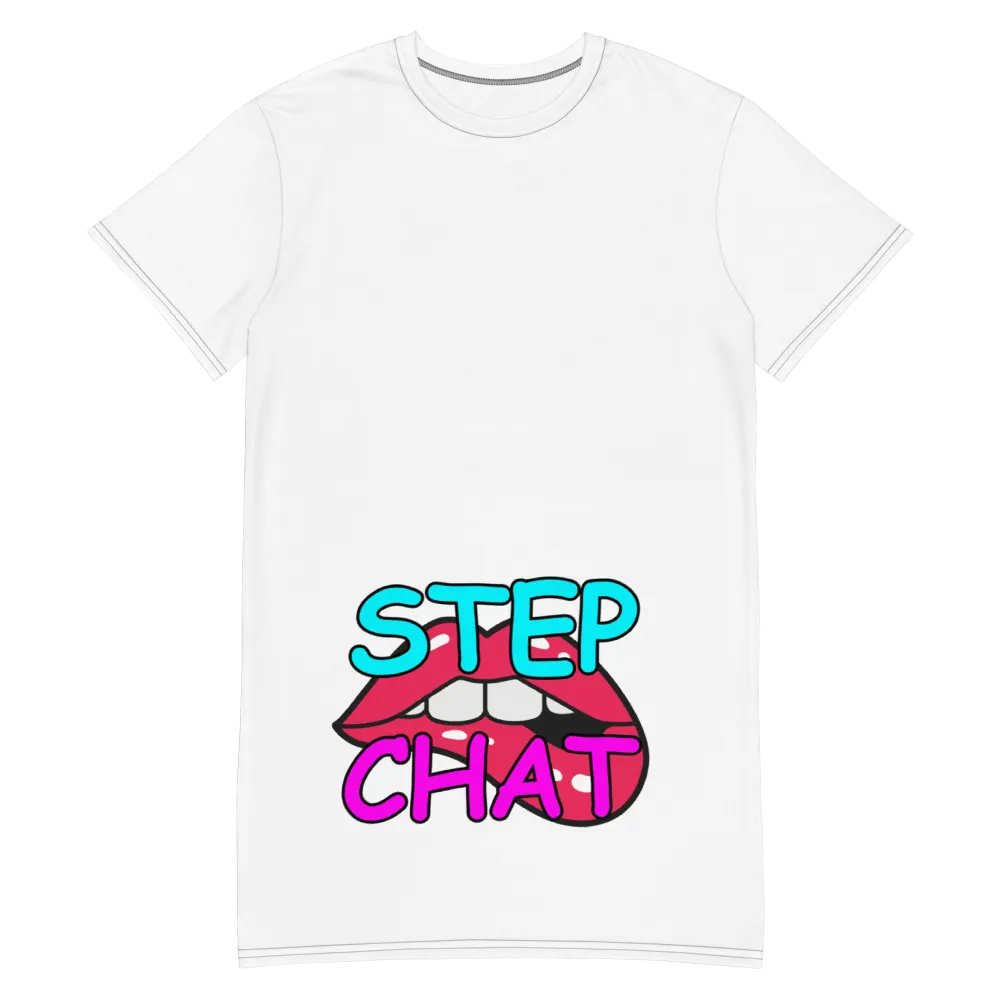 Naughty Stepchat Dress T-Shirt (White) product image (2)