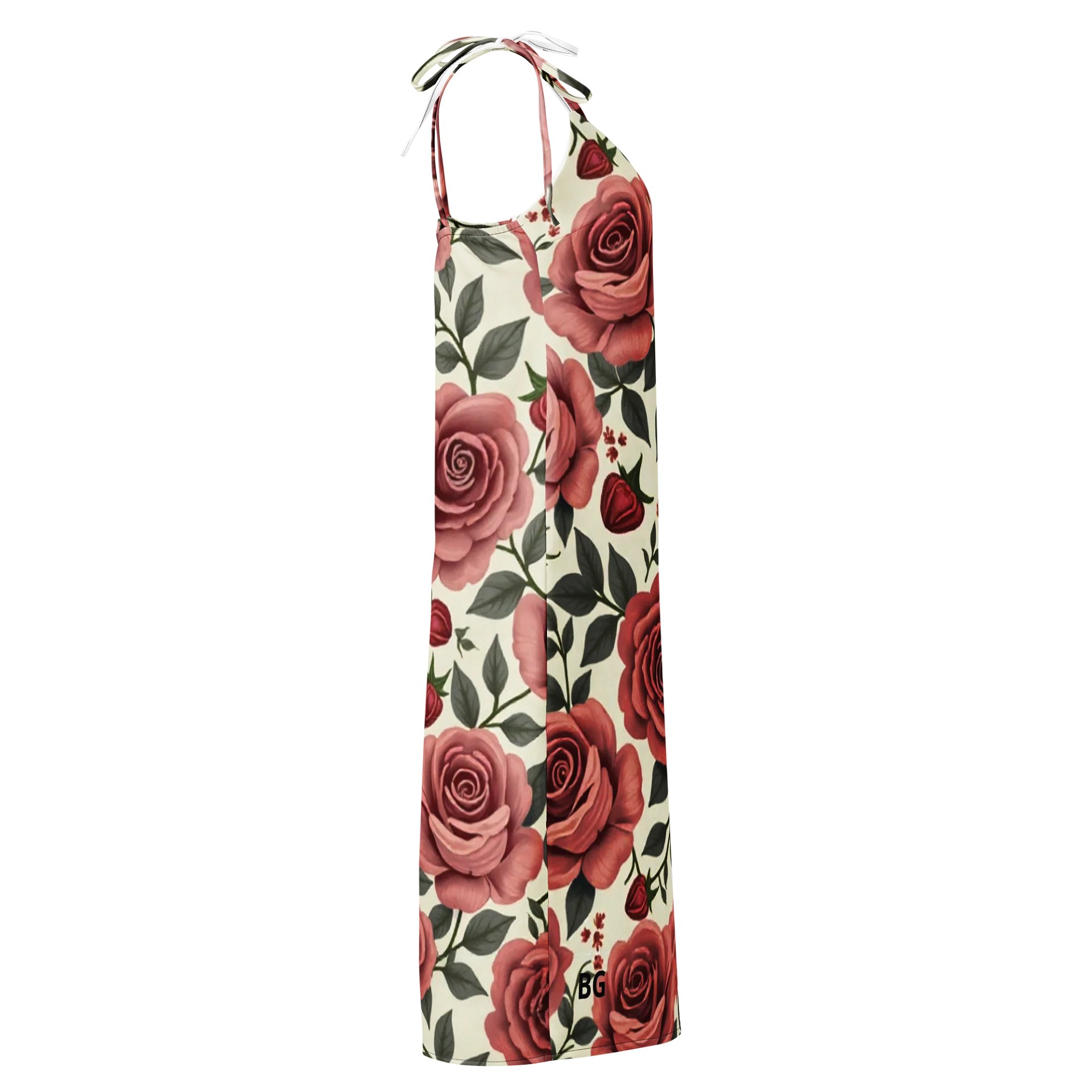 Barry Grady Red Roses All-Over Slip Dress product image (4)