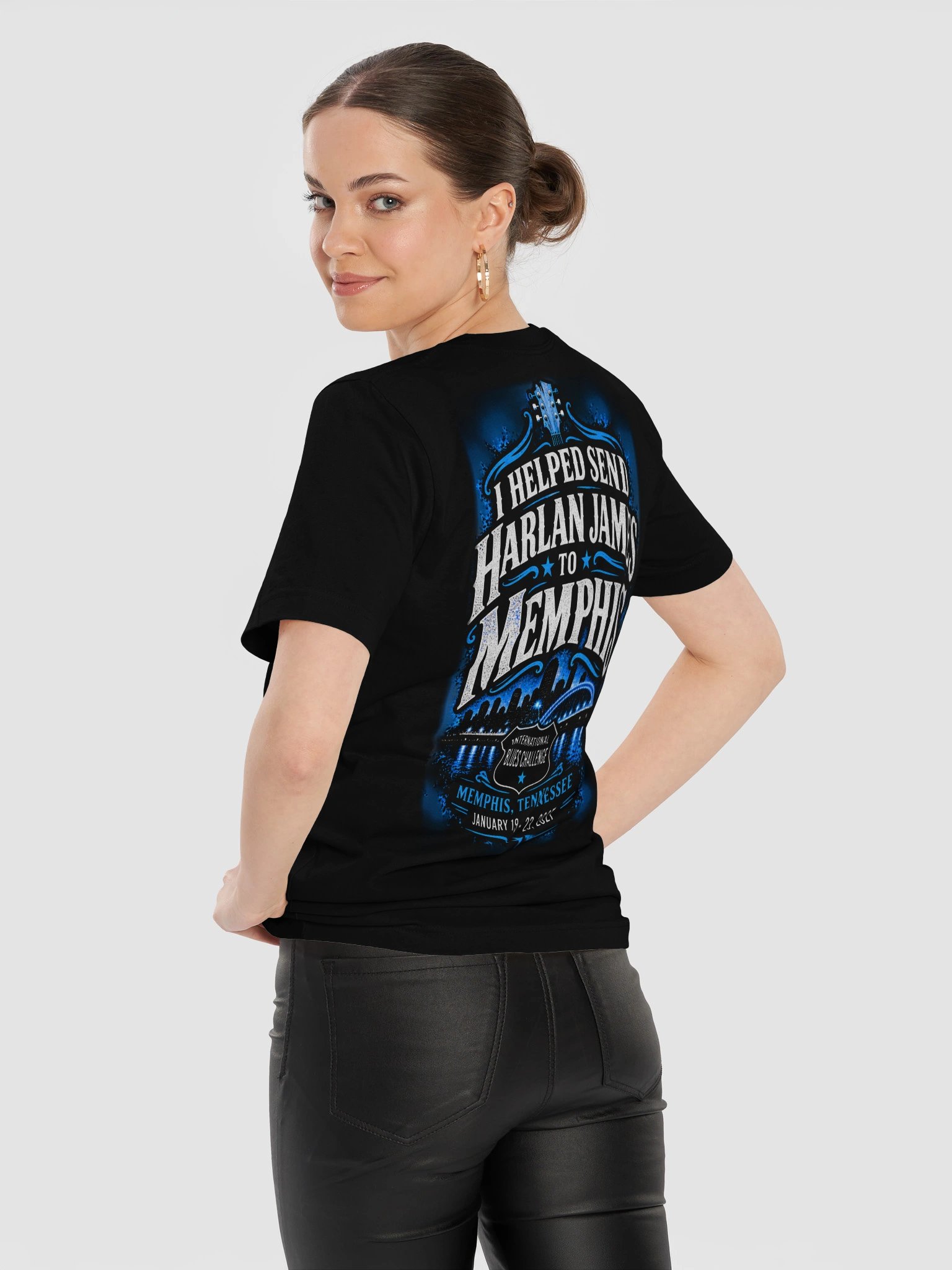 Harlan James – Road to Memphis 2027 | Limited Edition Supporter Tee product image (12)