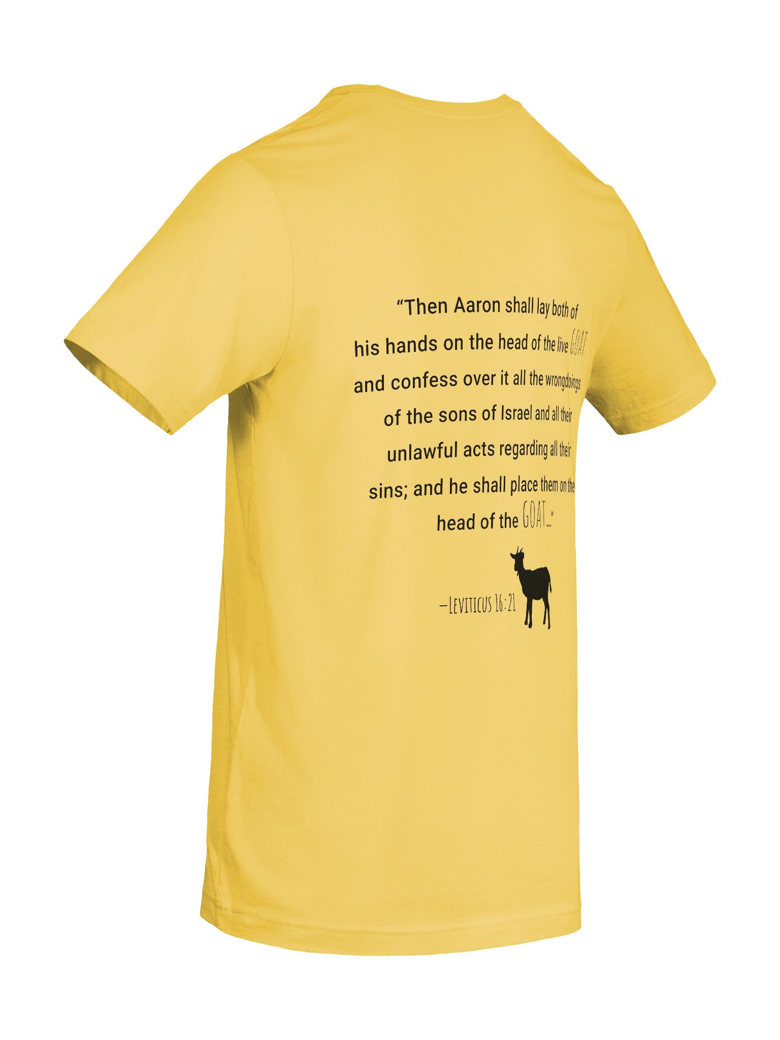 Jesus is the G.O.A.T. T-Shirt (Light Colors) product image (85)