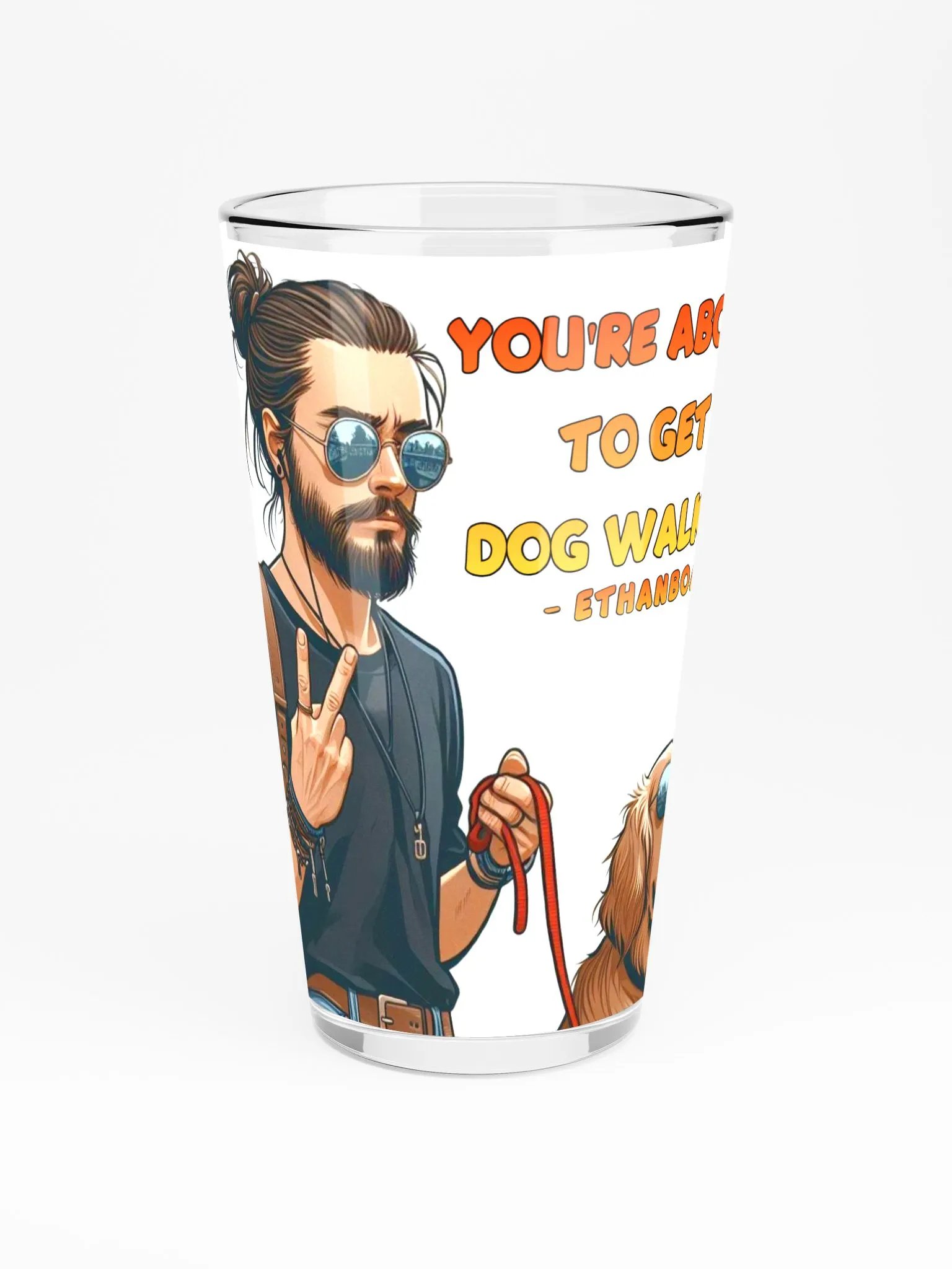 ETHANBOMB - DOG WALK GLASS product image (3)