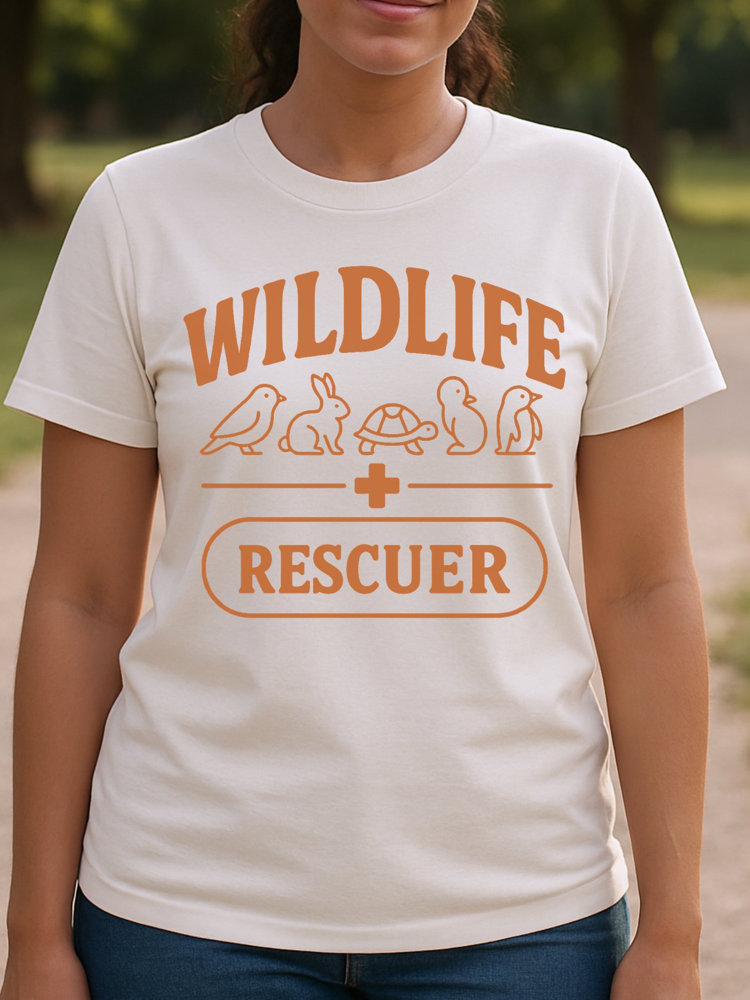 Wildlife Rescuer Graphic – Rustic Animal Lover Design product image (2)