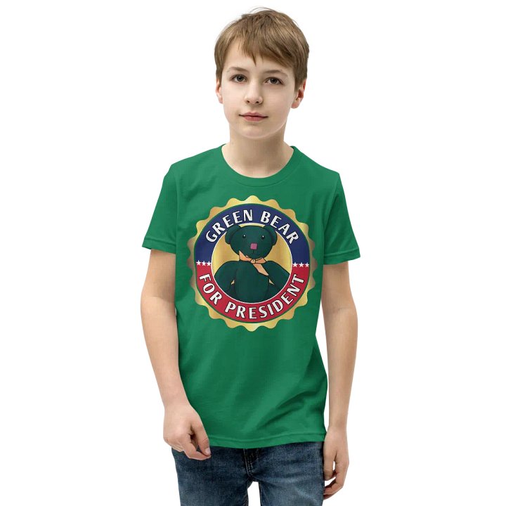 Green Bear Presidential Youth Tee product image (31)