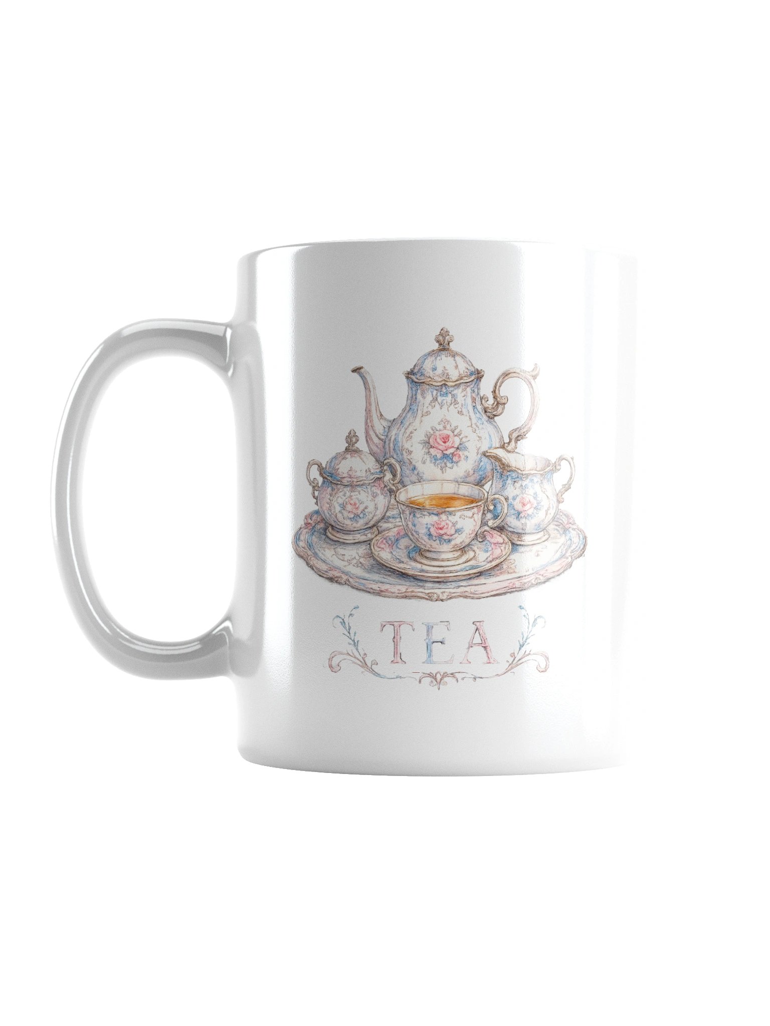English Tea Party Ceramic Mug product image (1)