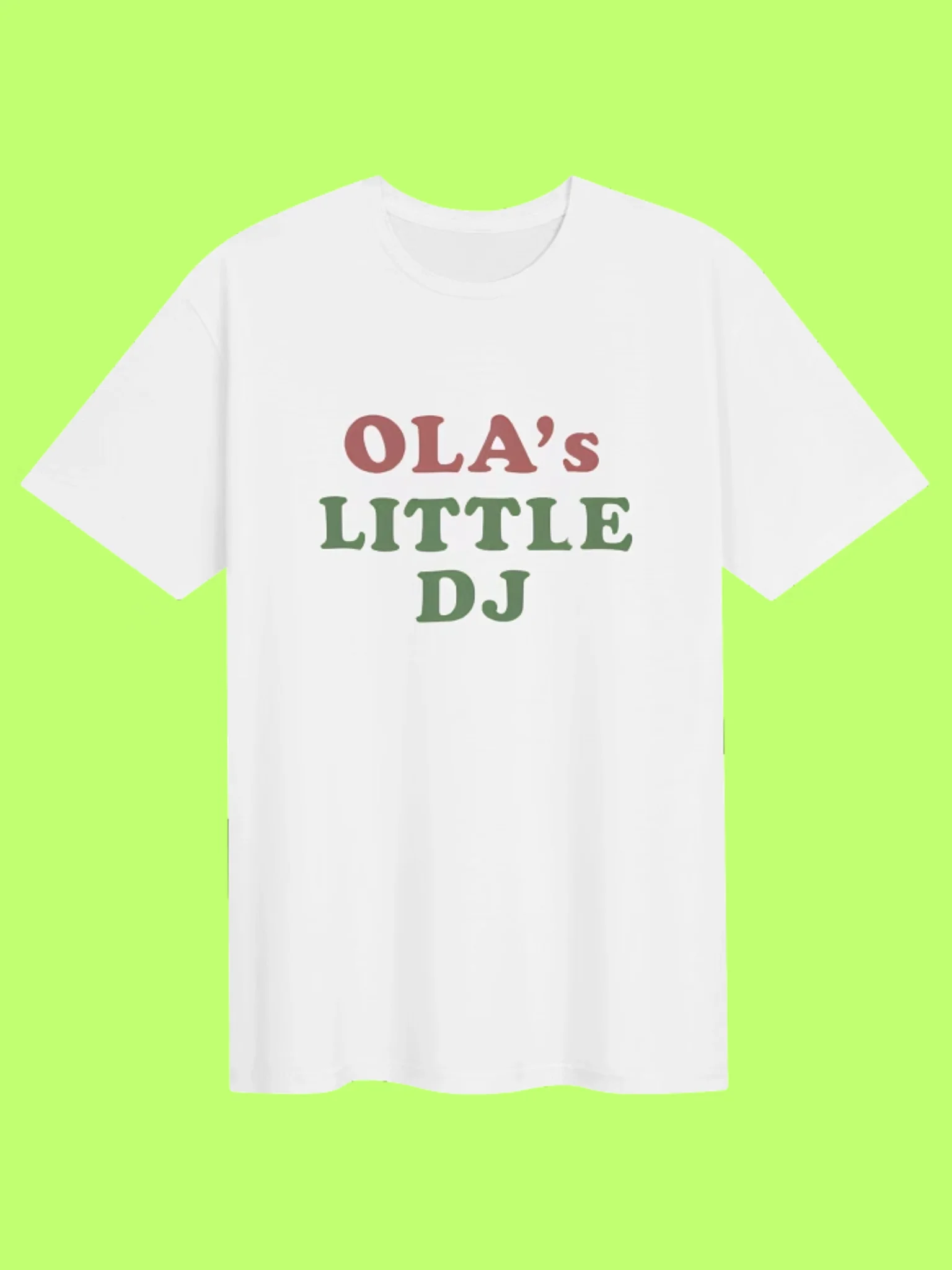 Ola’s Little DJ Shirt product image (151)