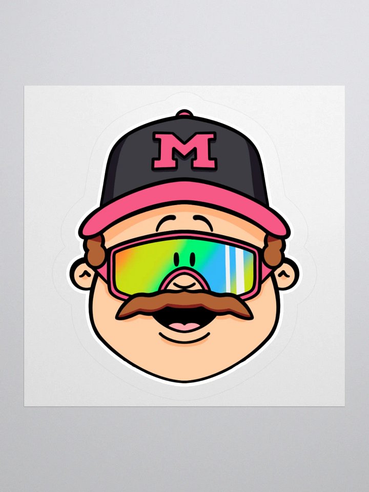 Coach Mike Head Sticker product image (1)