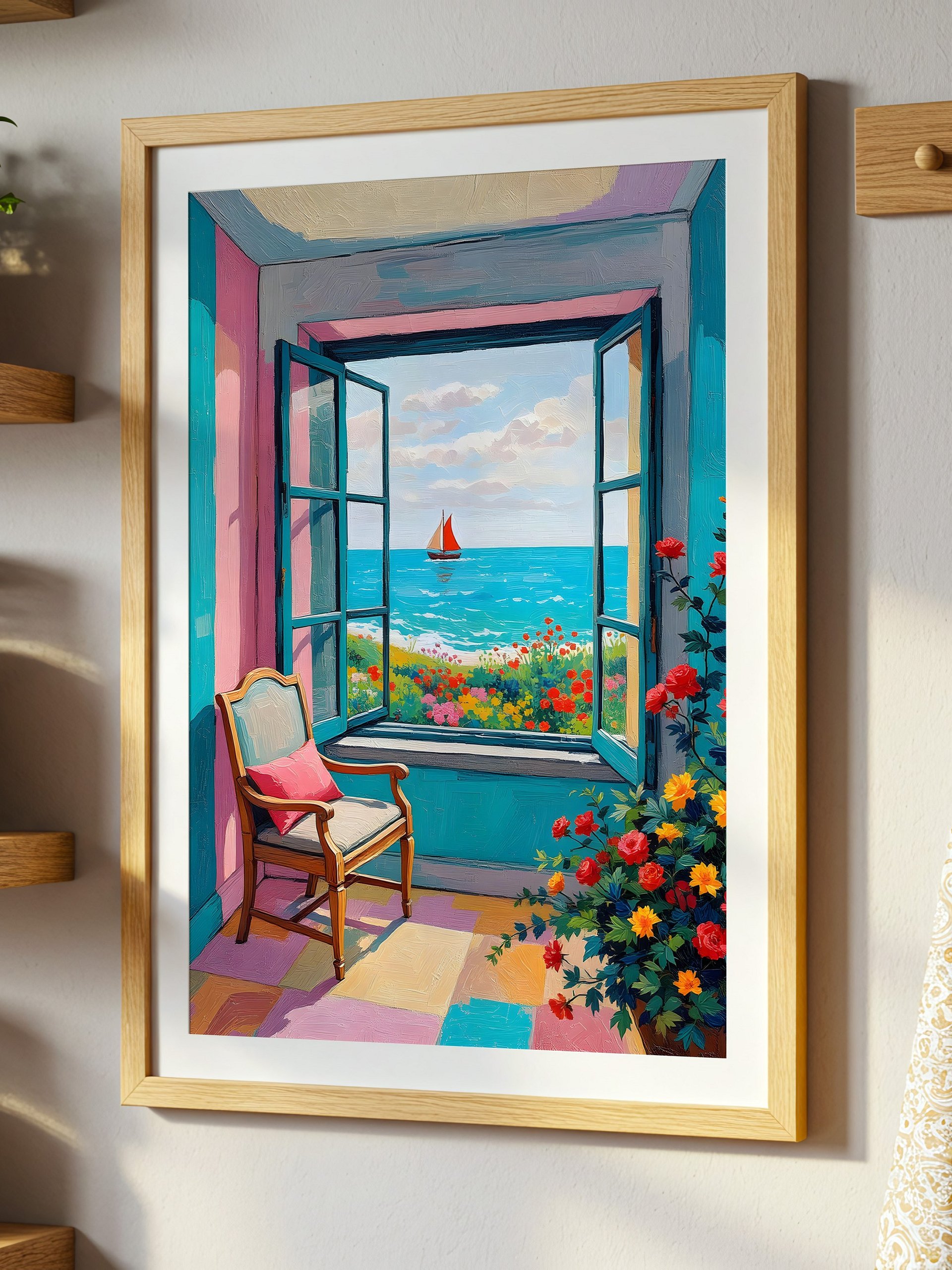 Henri Matisse Open Window Style Wall Art Poster product image (1)