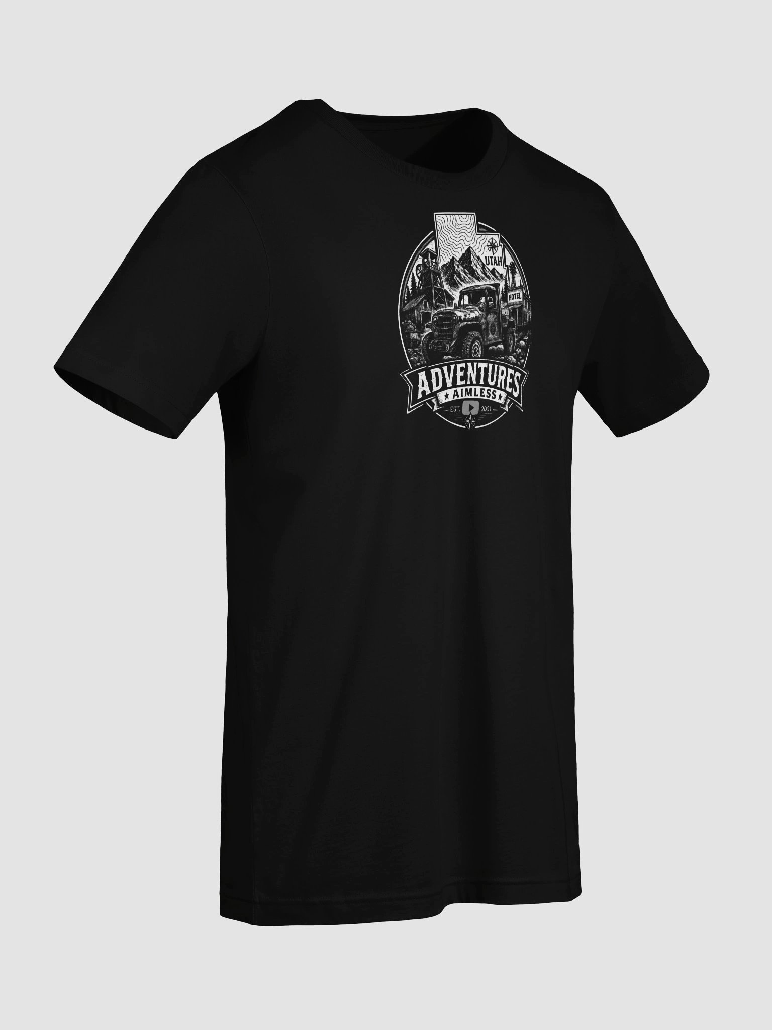 Adventures Aimless TopoAdventure Tee (Dark colors) product image (7)