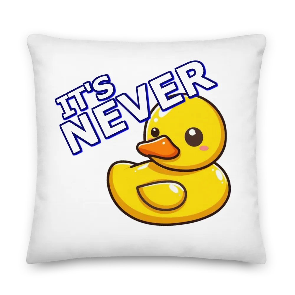22" Never Duck Pillow product image (3)