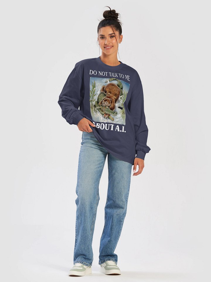 Don't Talk A.I. - BB x ASC Long Sleeve TShirt product image (8)