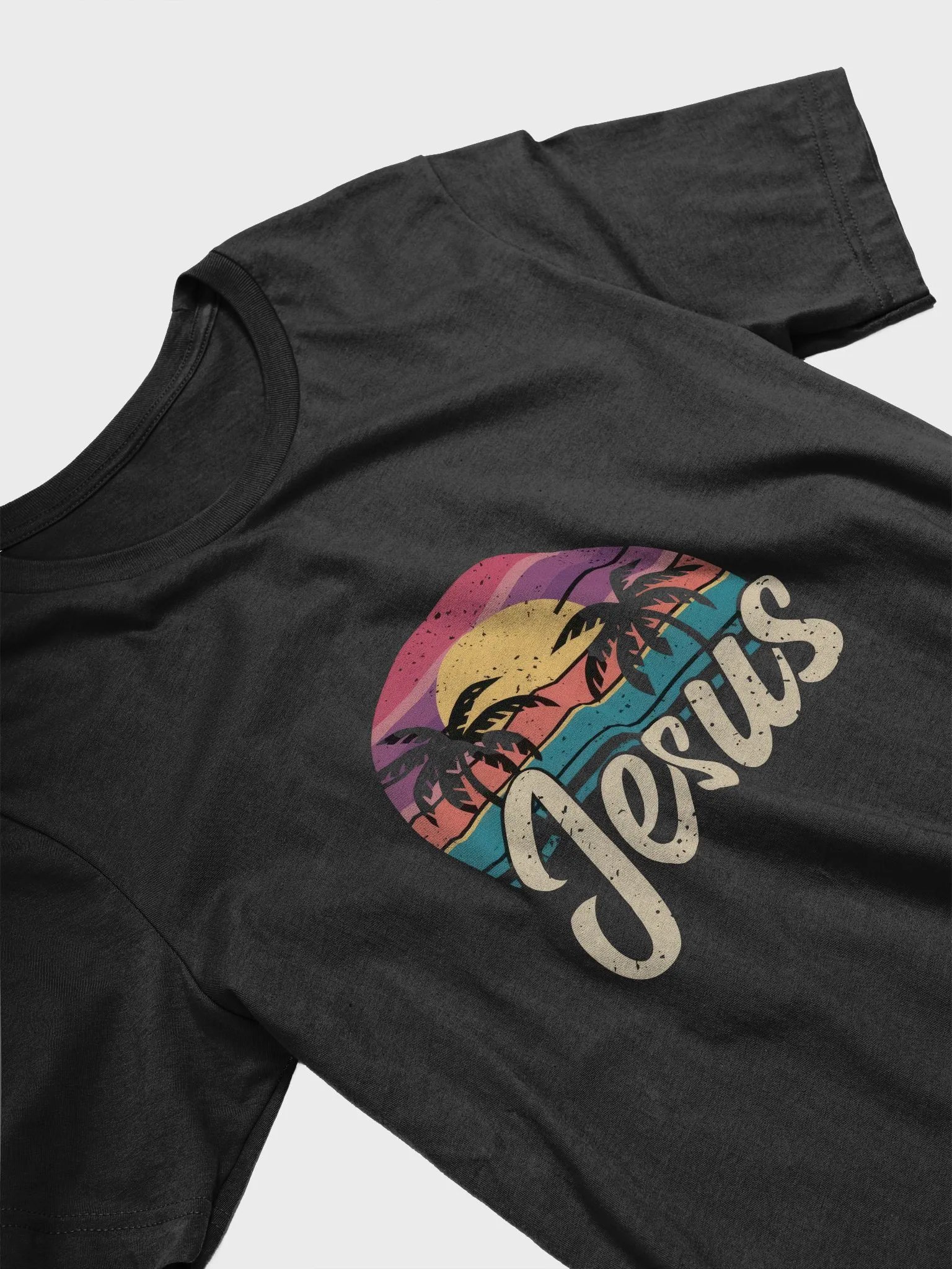 Retro Sunset Jesus T-Shirt product image (3)