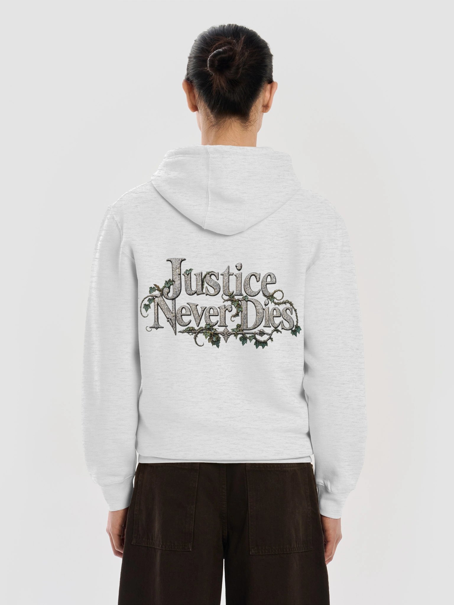 Justice Never Dies Zipper Hoodie - Alternate Version product image (1)