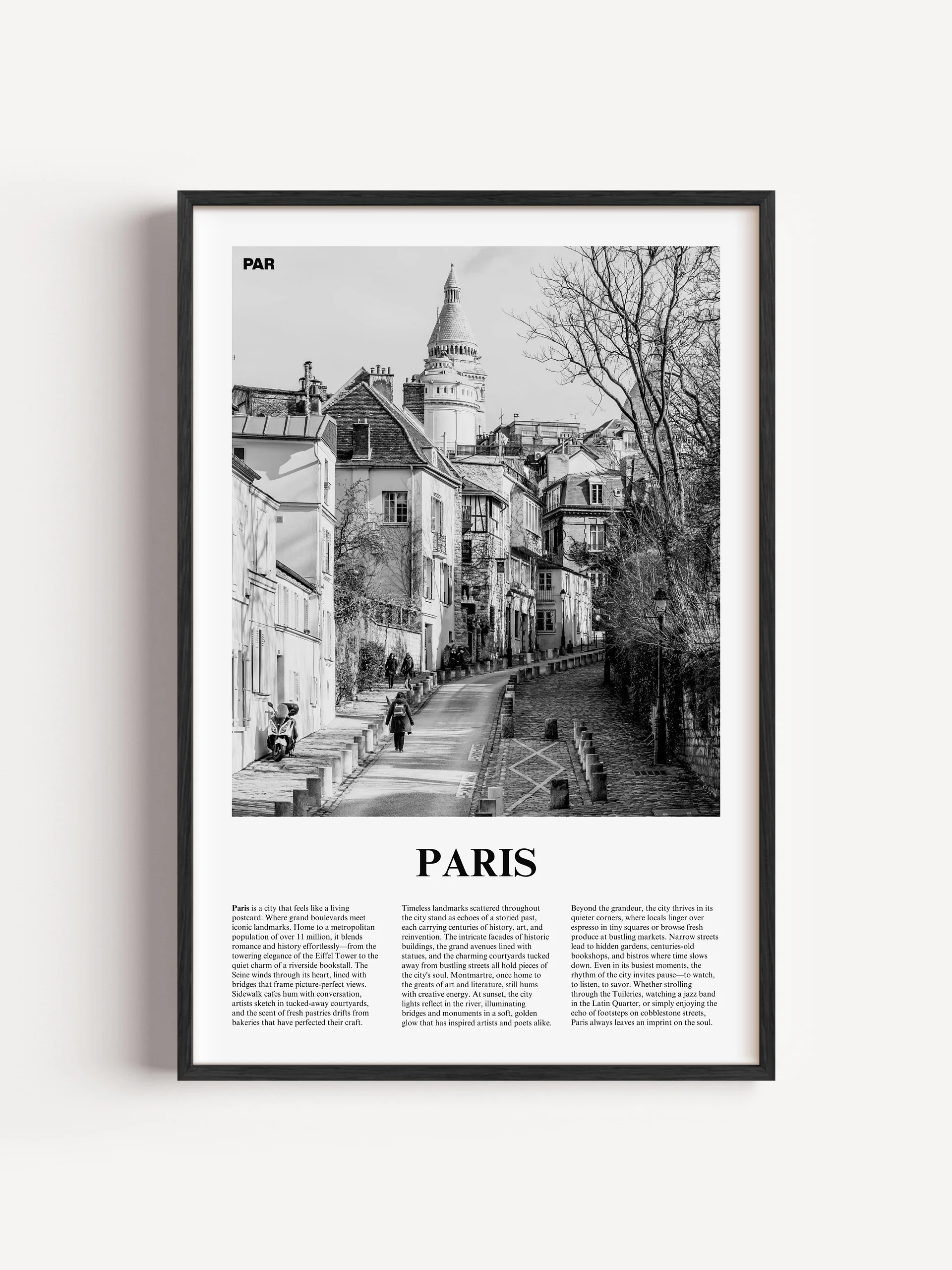 Paris 06 Newspaper Poster product image (1)