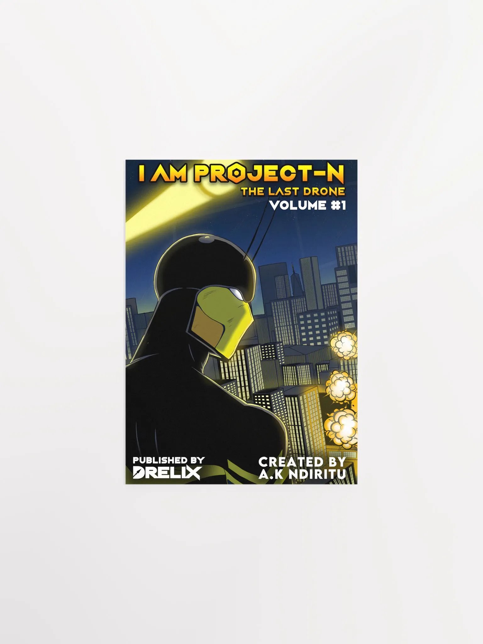 I Am Project-N: The Last Drone Poster product image (1)