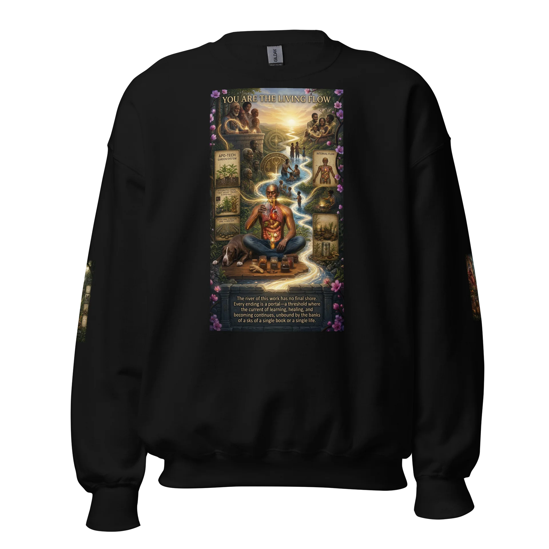 You Are the Living Flow Sweatshirt product image (1)