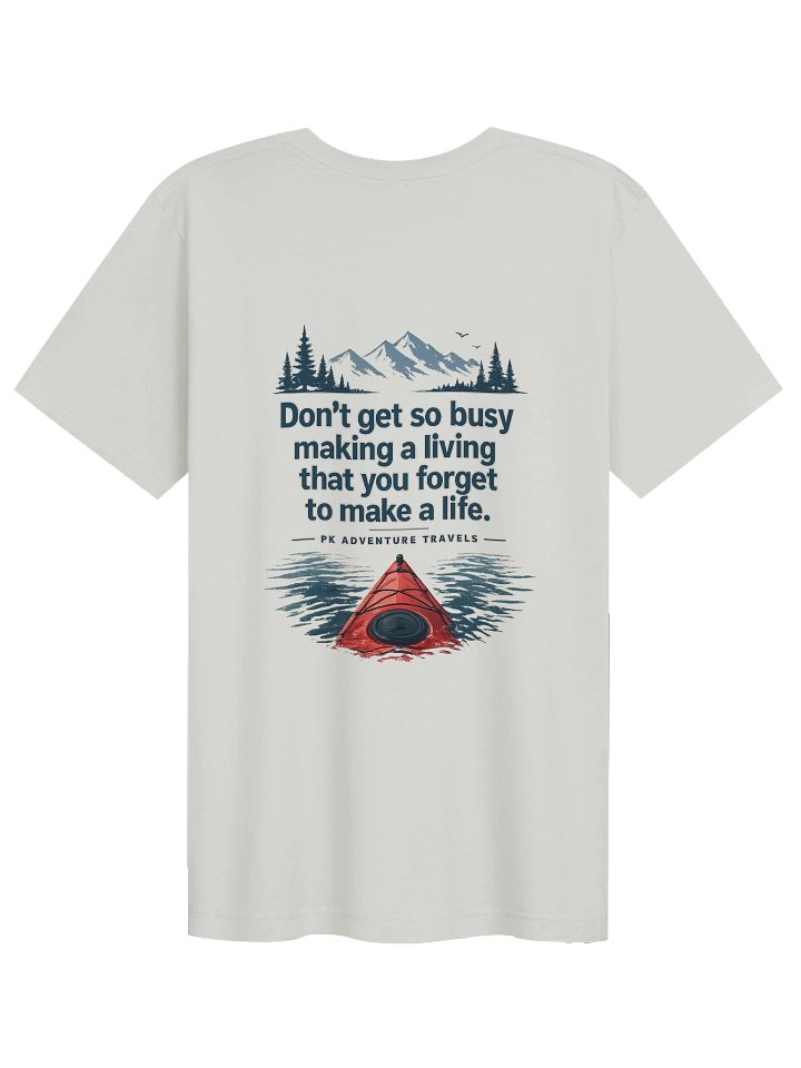 PK Adventure Travels Too Busy Life Kayak Woman's T-Shirt product image (2)