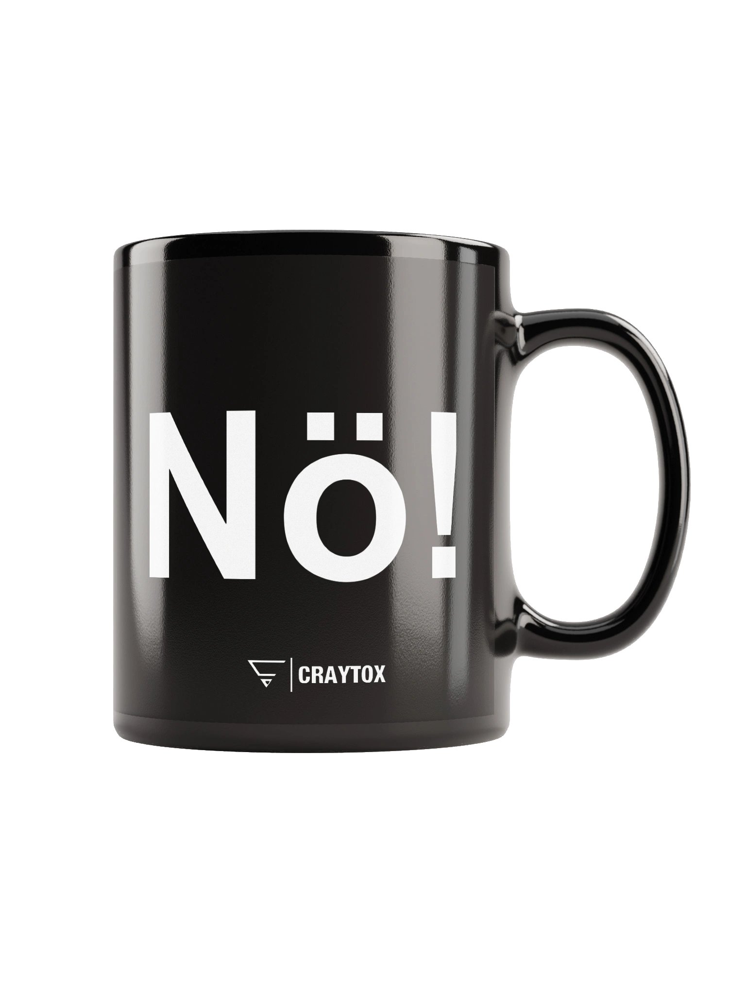 Nö! - Tasse (schwarz) product image (3)