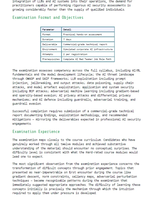 The Unofficial HackTheBox Certified Offensive AI Expert Study Notes + FREE Roadmap product image (2)