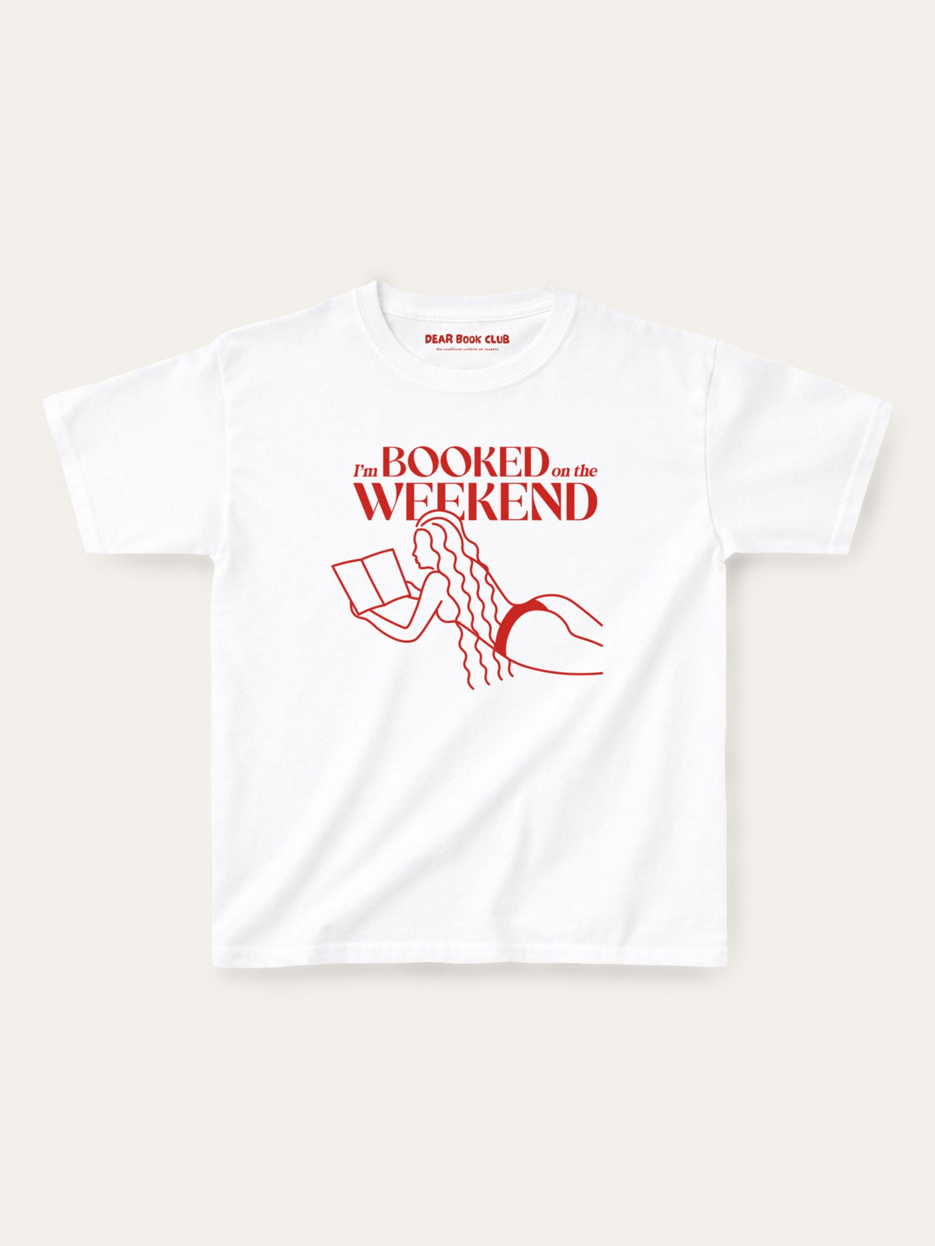 I'm Booked on the Weekend - Baby Tee product image (1)