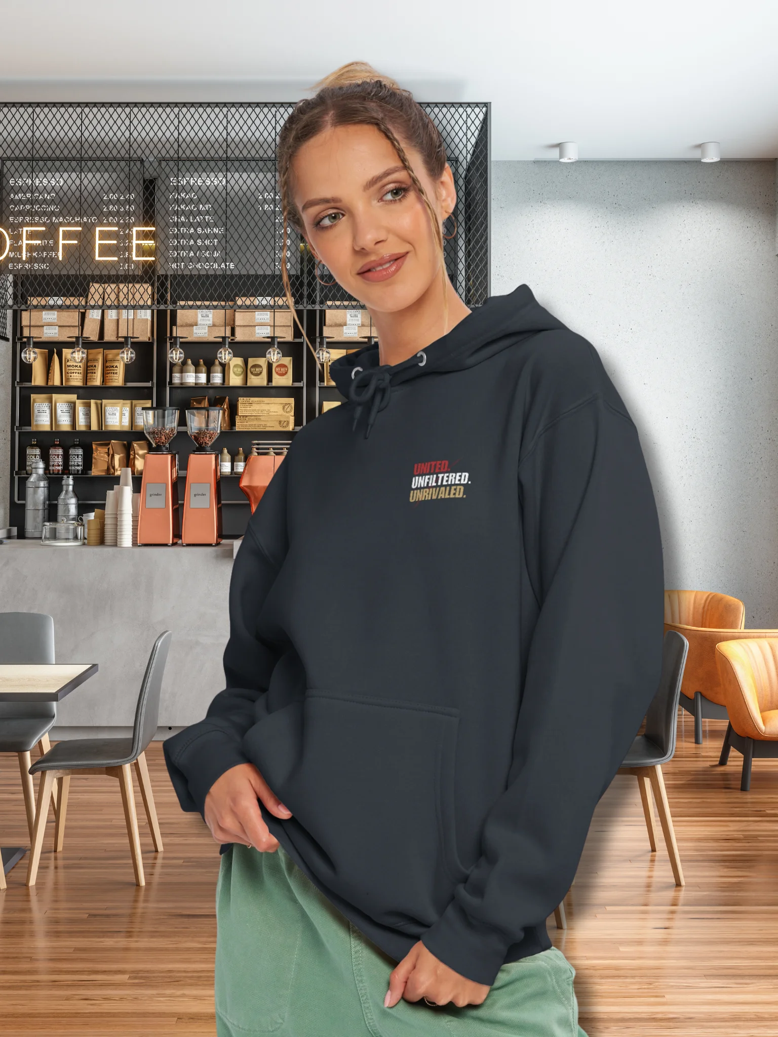 United. Unfiltered. Unrivaled. Lane Seven Premium Pullover Hoodie product image (29)
