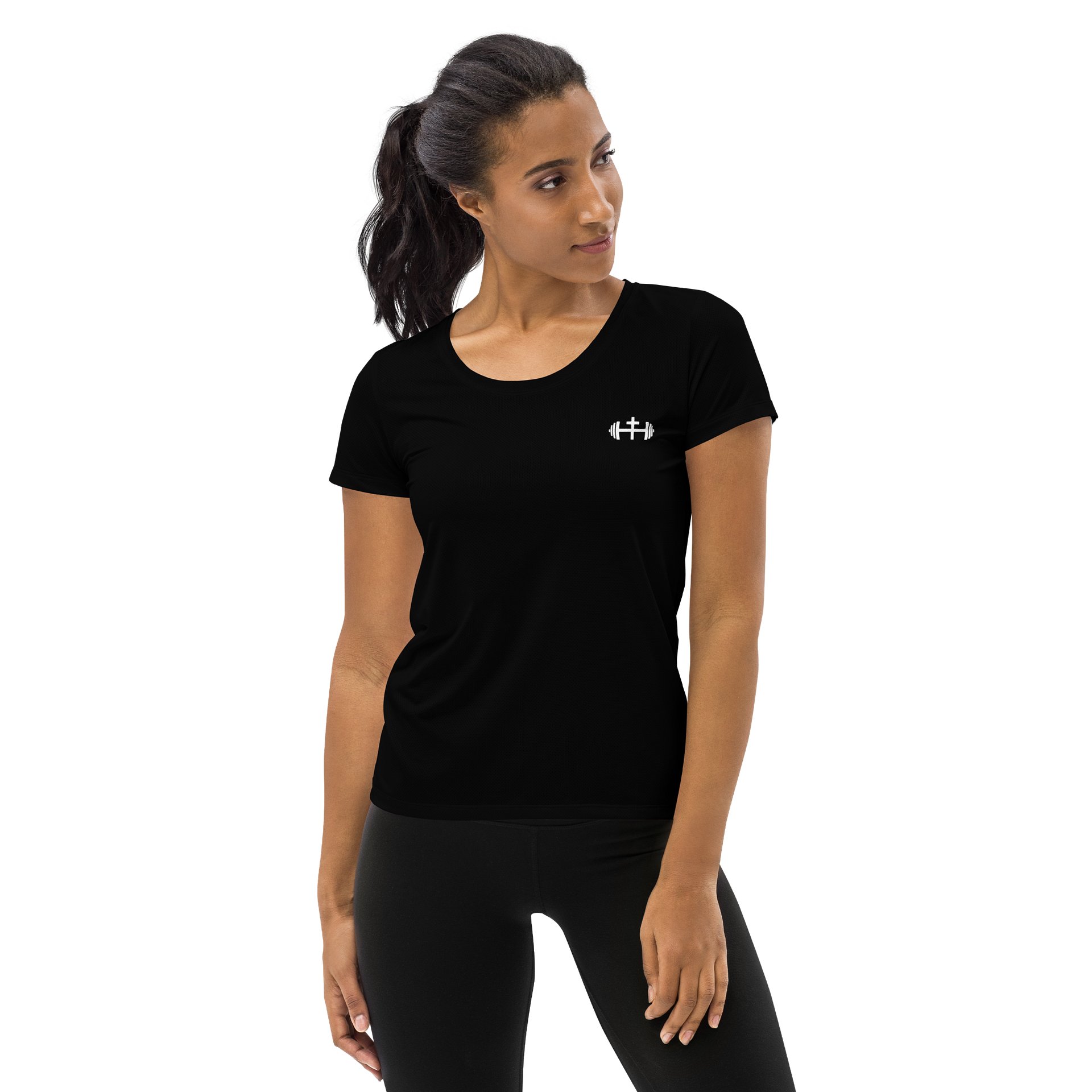 His House Womens Performance T-Shirt - Black product image (1)