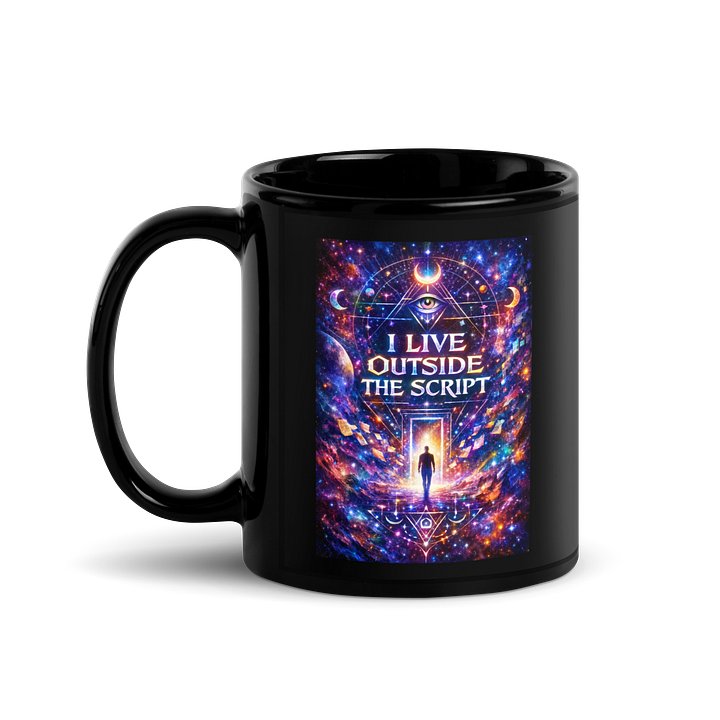 Beyond The Script -Black Mug product image (1)