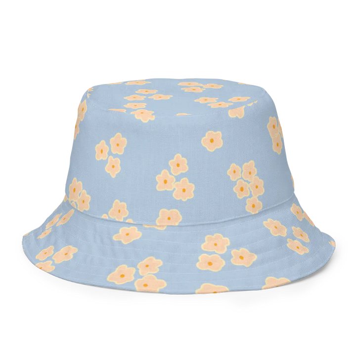 HAPPY DAISY REVERSIBLE BUCKET HAT - Wendehut mit Blümchen und Regenbogen in allen Grössen product image (1)