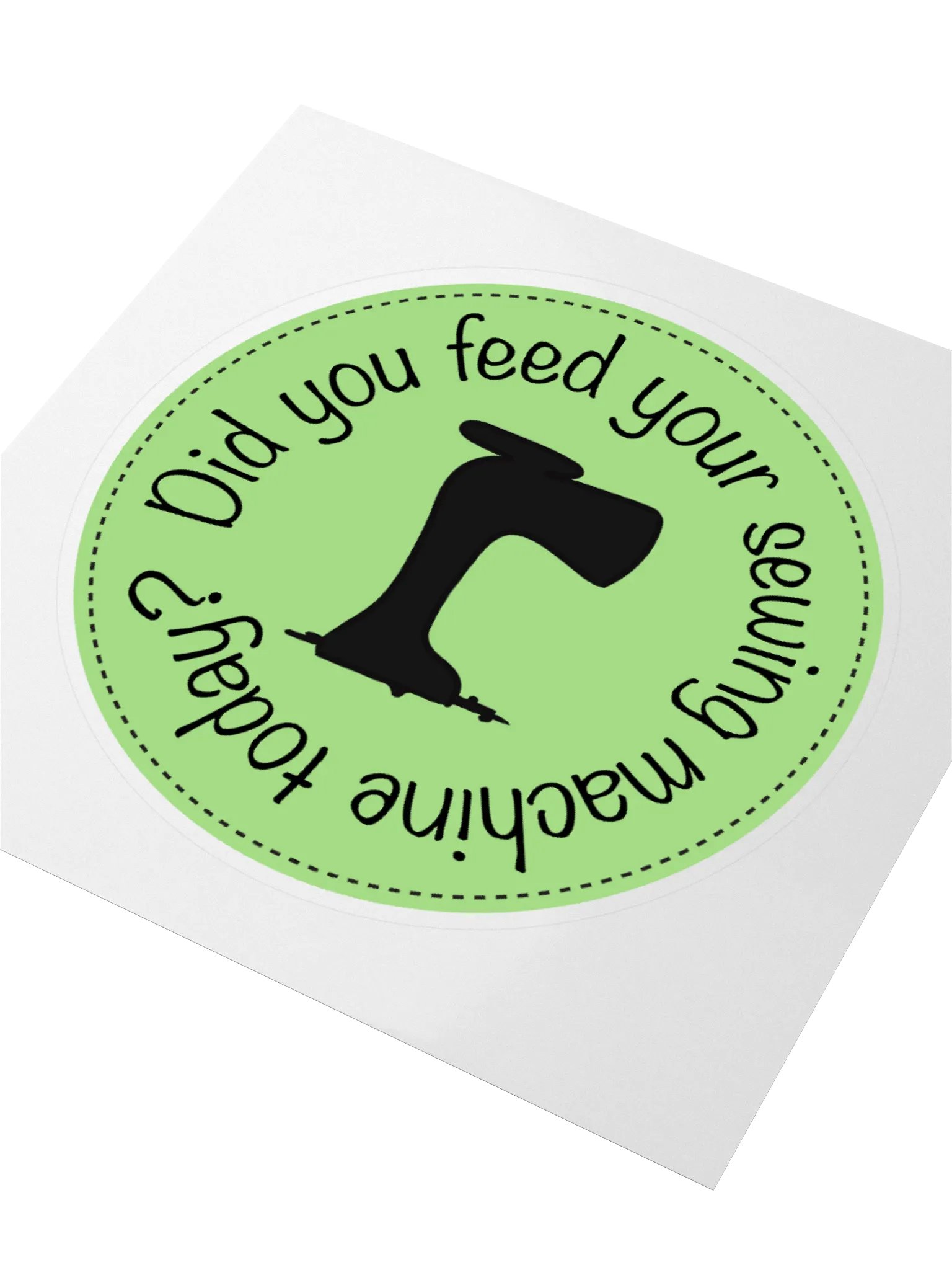 Did you sew today? Sticker product image (9)