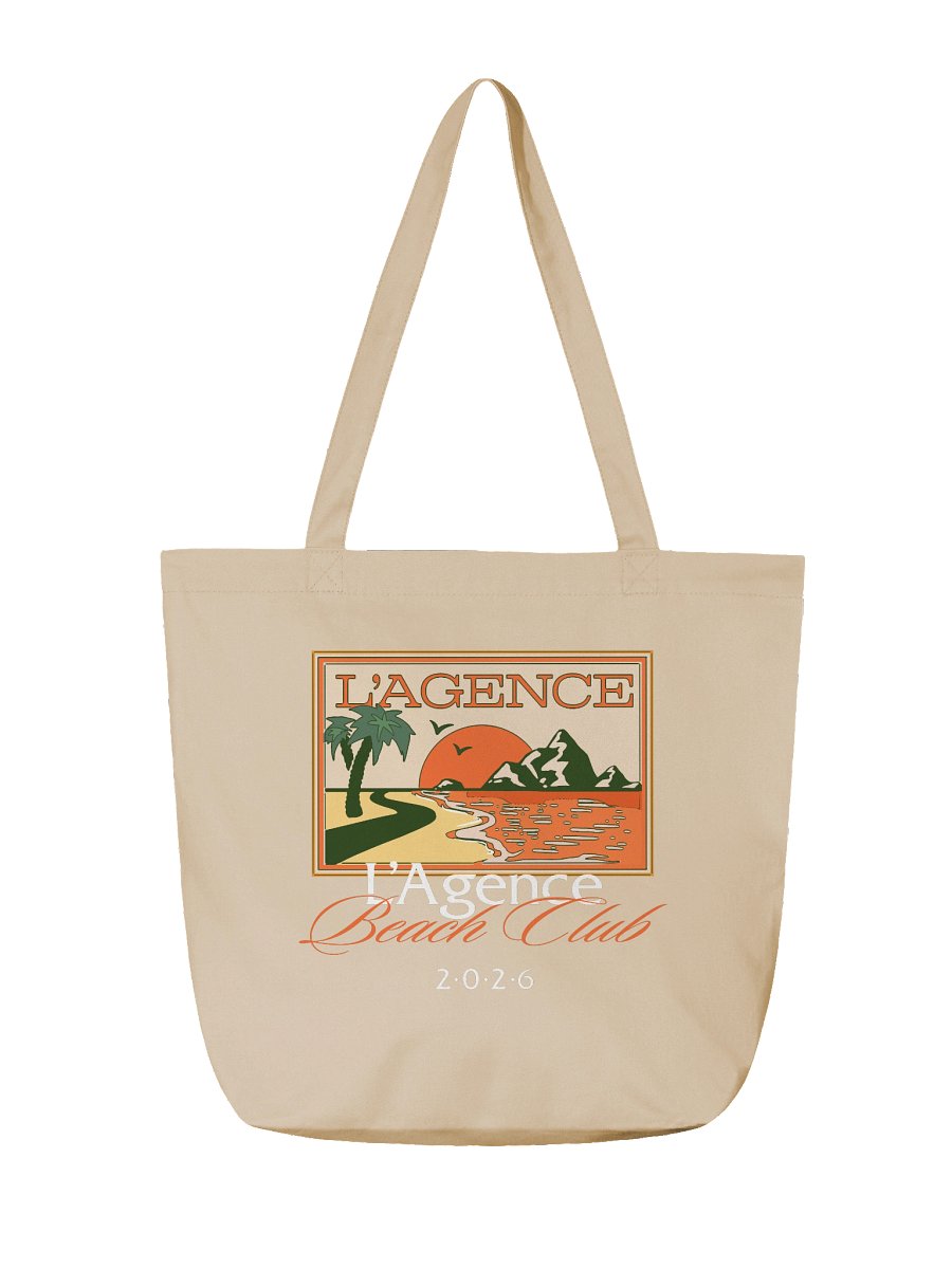 L'Agence Beach Club 2026 Tote Bag - Beige product image (2)