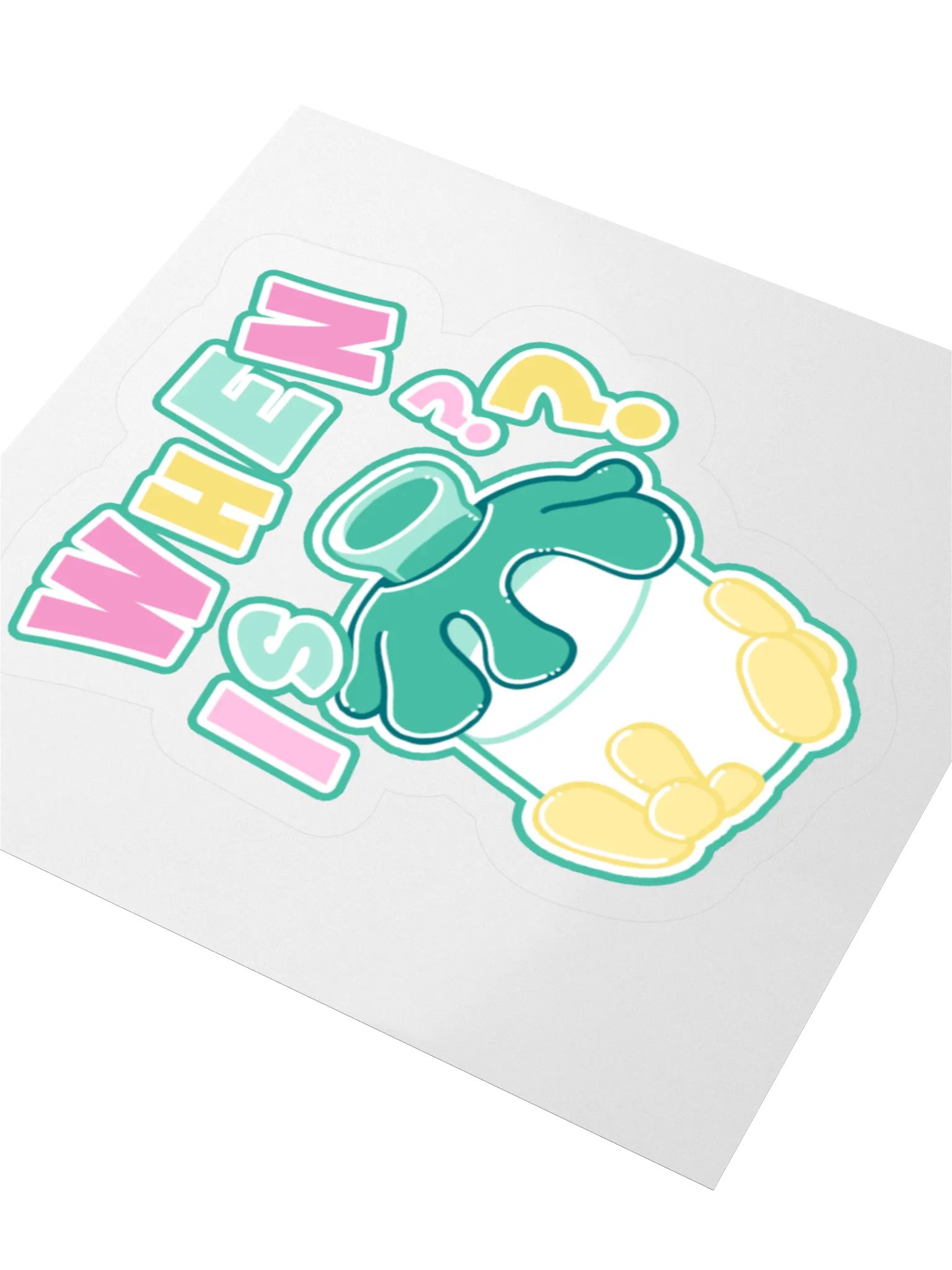 WHEN is Milk?? Stickers product image (3)