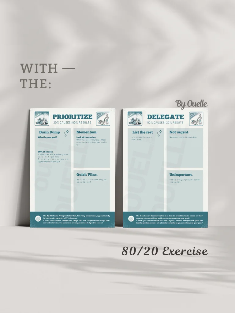 High-Impact Productivity Worksheet (PDF) product image (3)