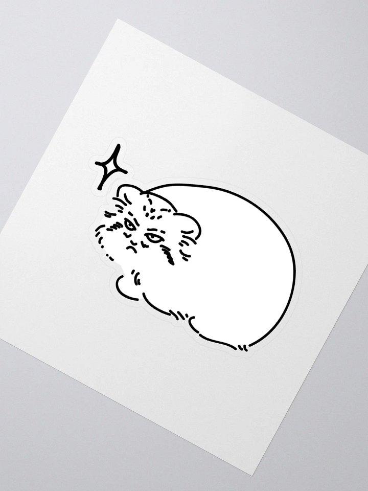 Grumpy Manul - Sticker product image (6)