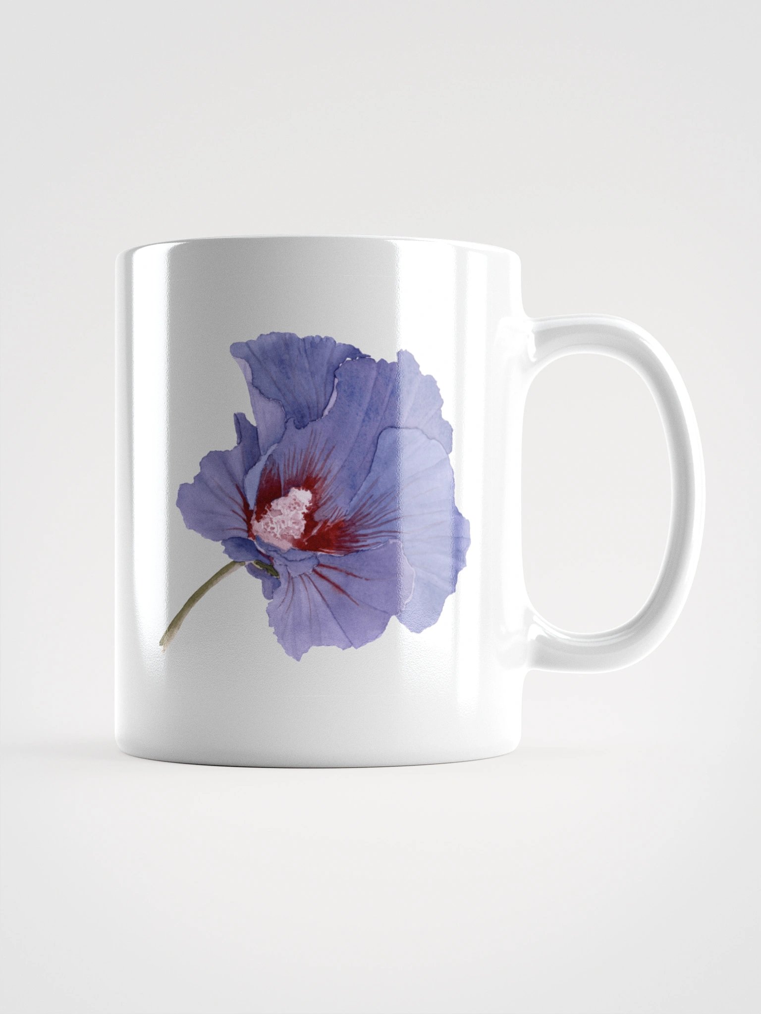 Blue Hibiscus Bloom Mug product image (1)