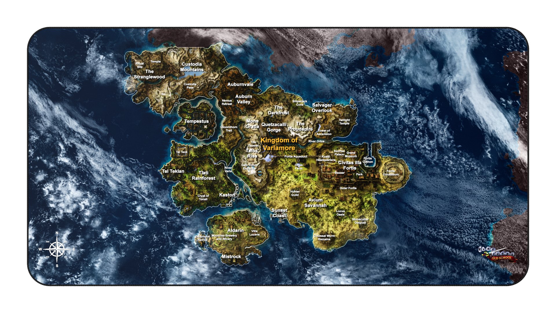 Detailed Kingdom of Varlamore Desk Mat product image (6)