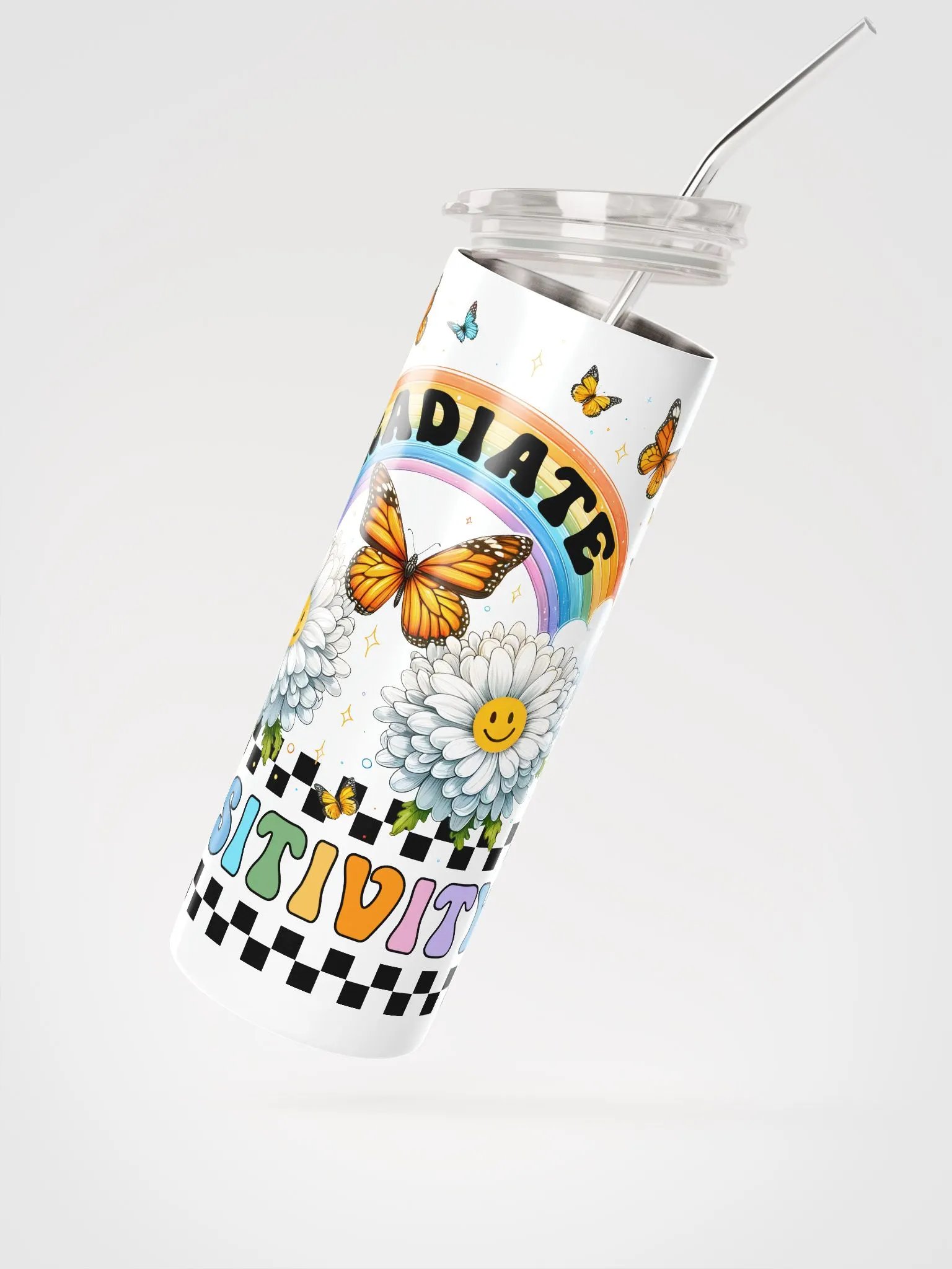 Radiate Positivity Stainless Steel Tumbler product image (3)