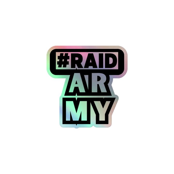 #RaidArmy Sticker product image (2)