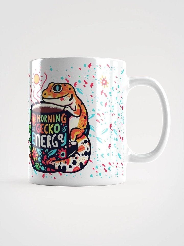 MORNING GECKO ENERGY Floral Mug product image (1)