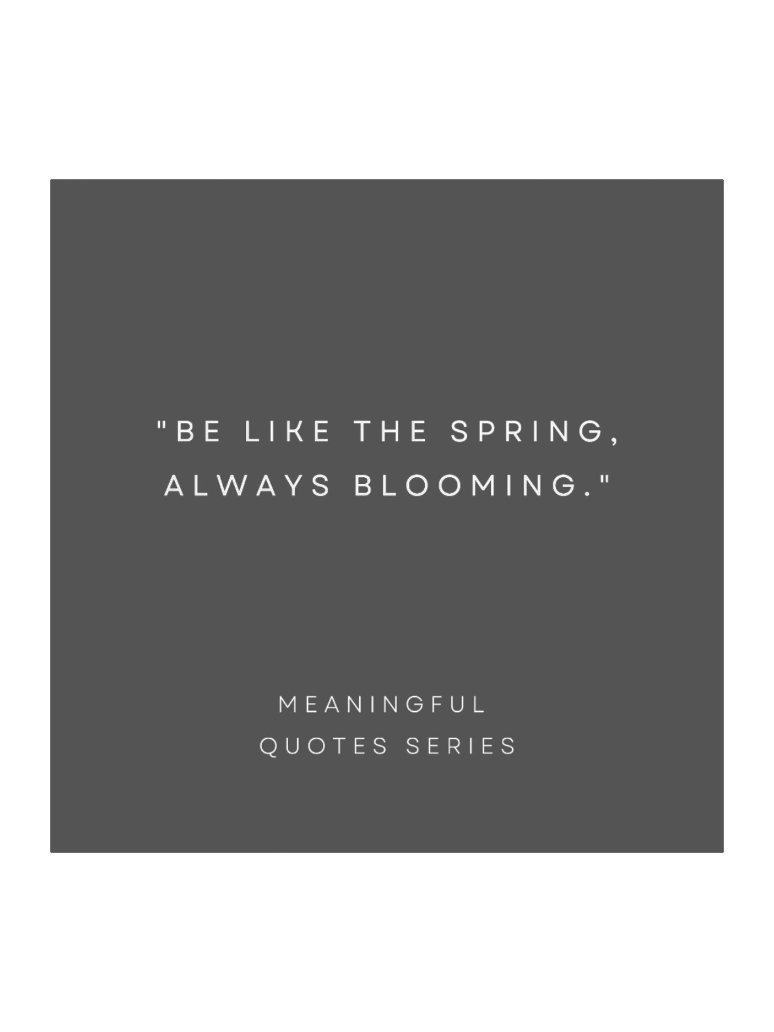 Be Like The Spring. product image (1)