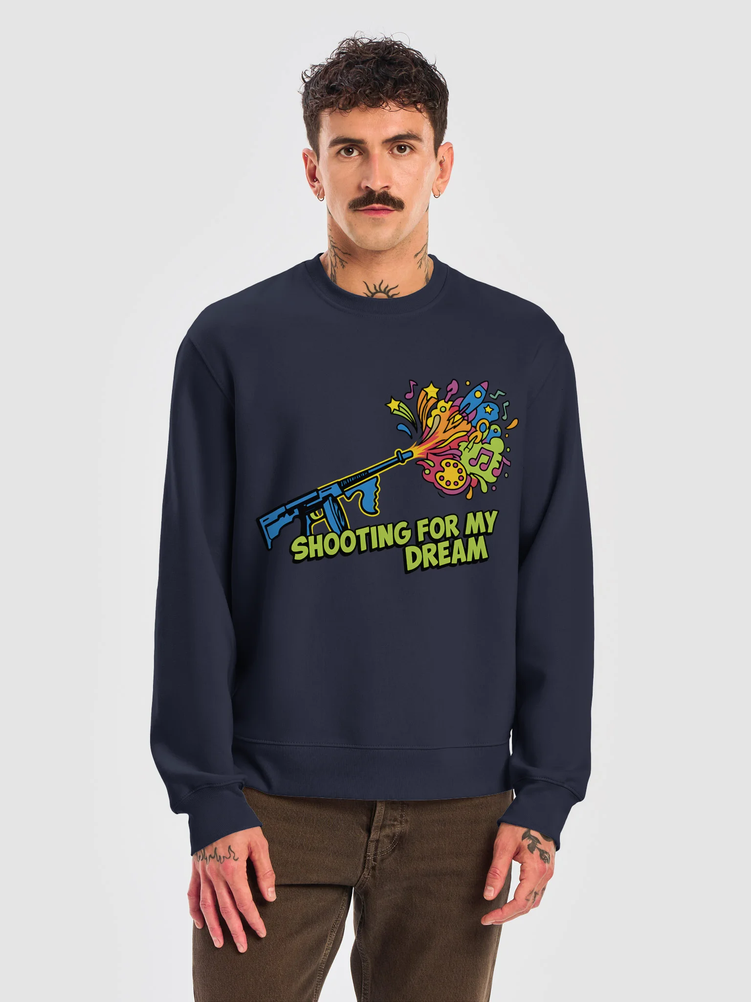 Shooting for My Dream Oversized Sweatshirt product image (9)