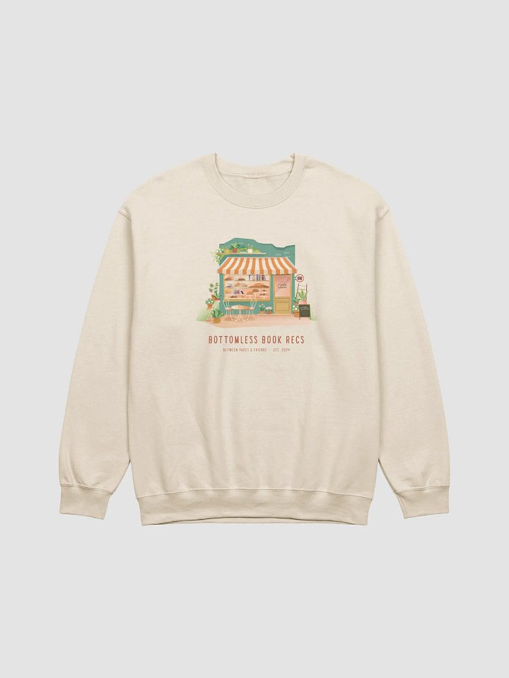 Bottomless Book Recs | Printed Crewneck product image (1)