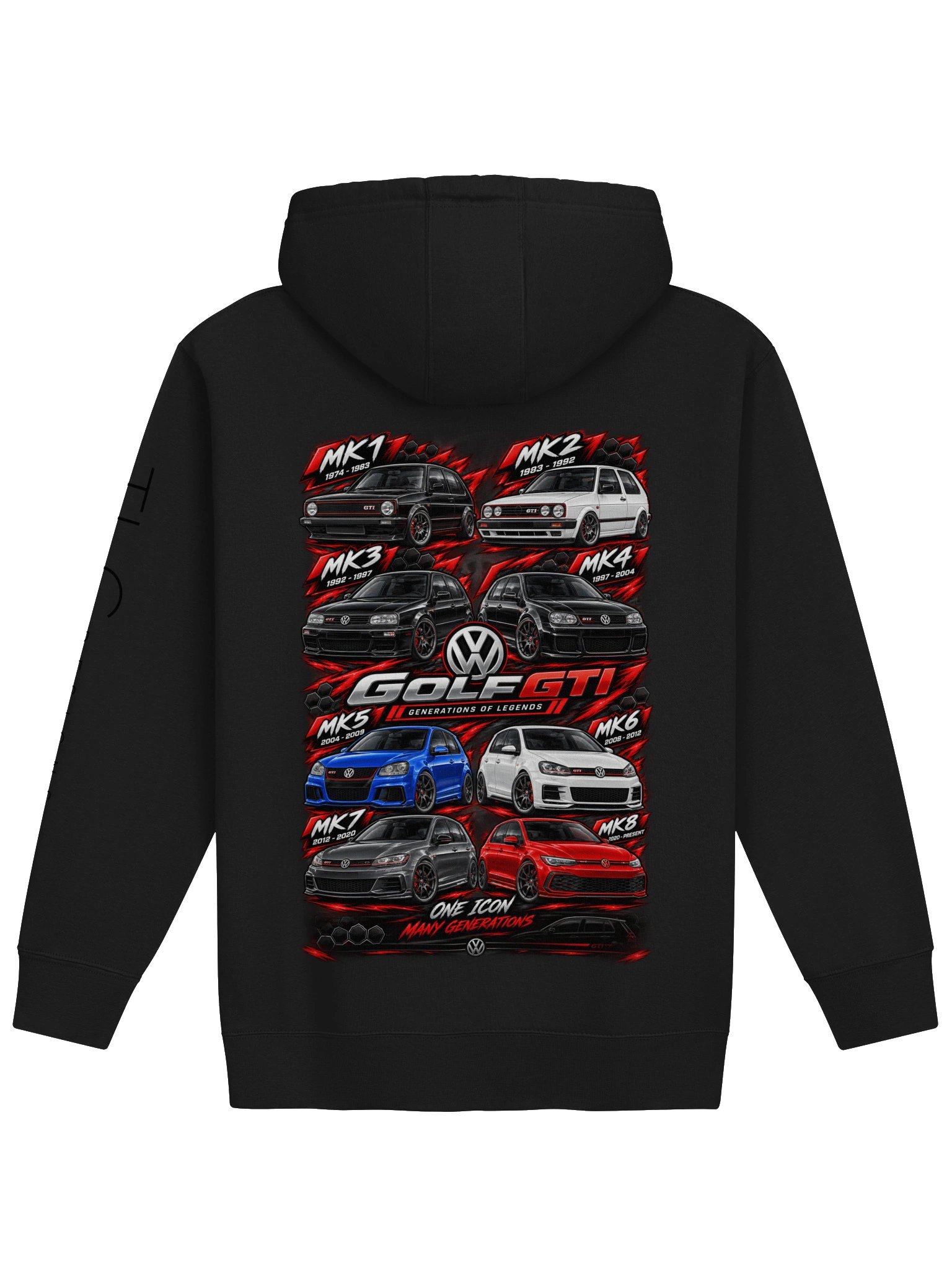 Golf GTI Generations of Legends Hoodie product image (4)